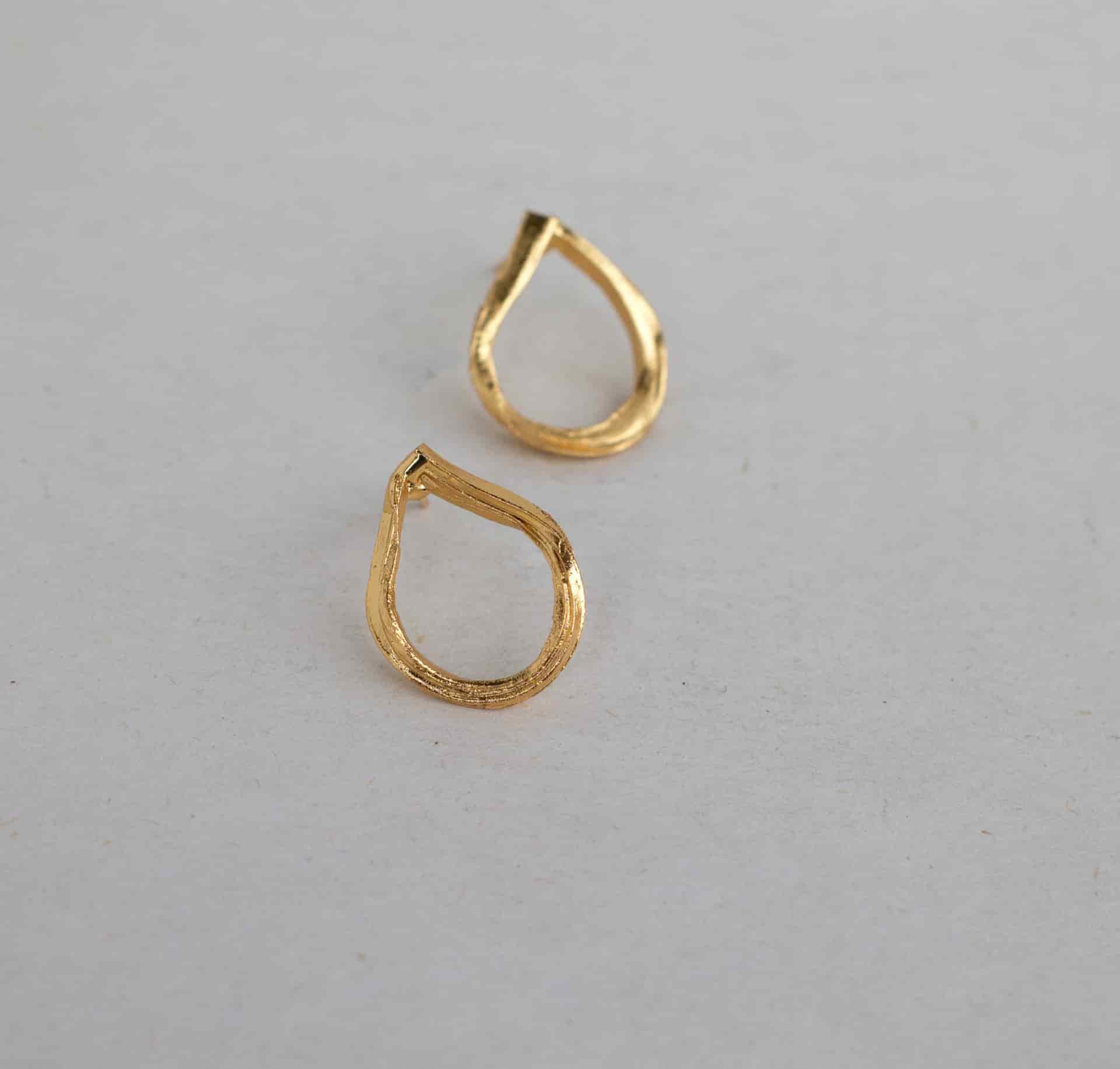 Arete doble aro surco - miniatura 4