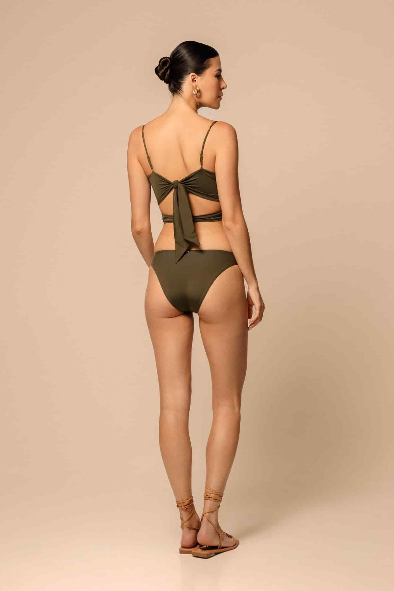 ODILIA TOP / Verde Oliva - miniatura 5