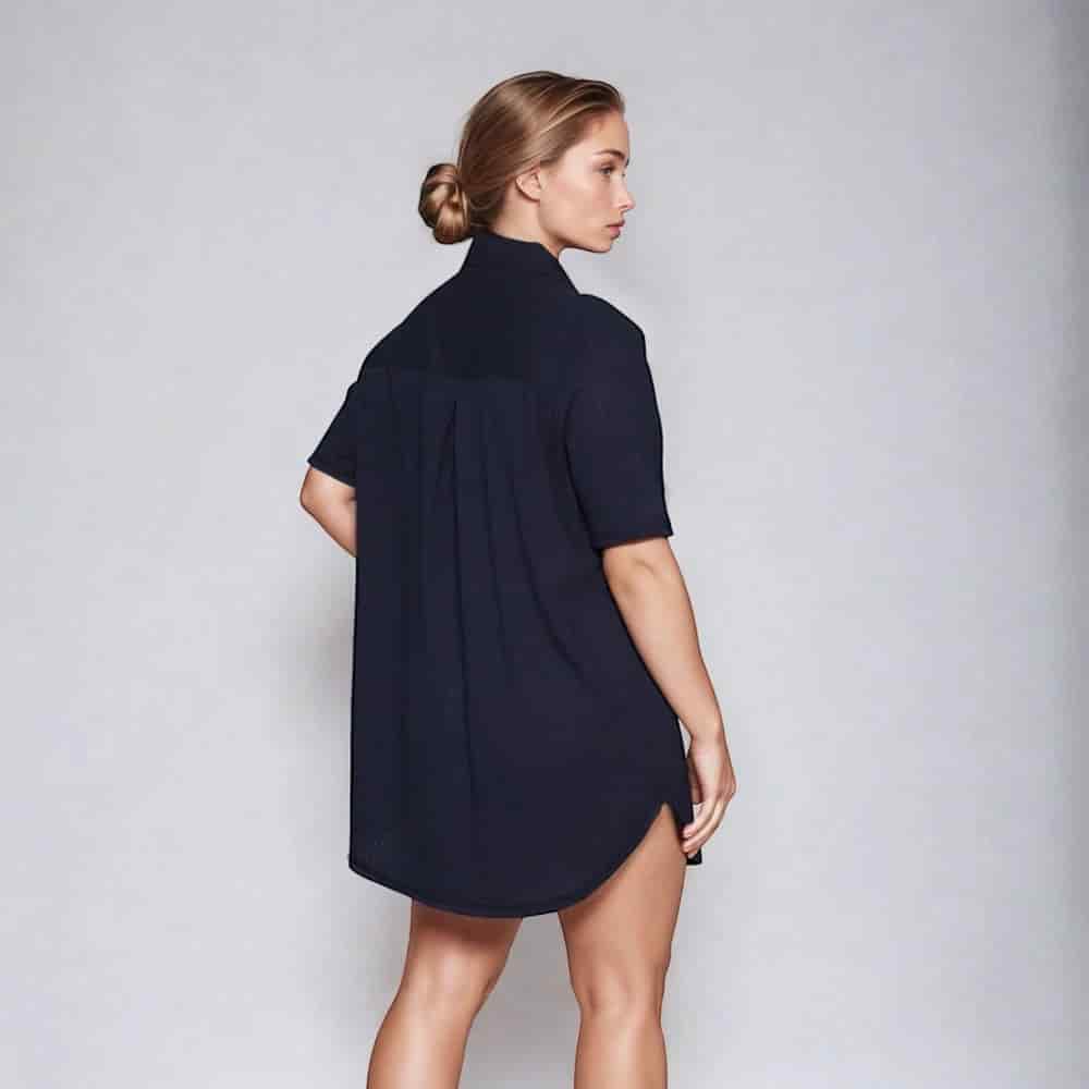 Vestido Corto Raysa Algodón Peruano - miniatura 2