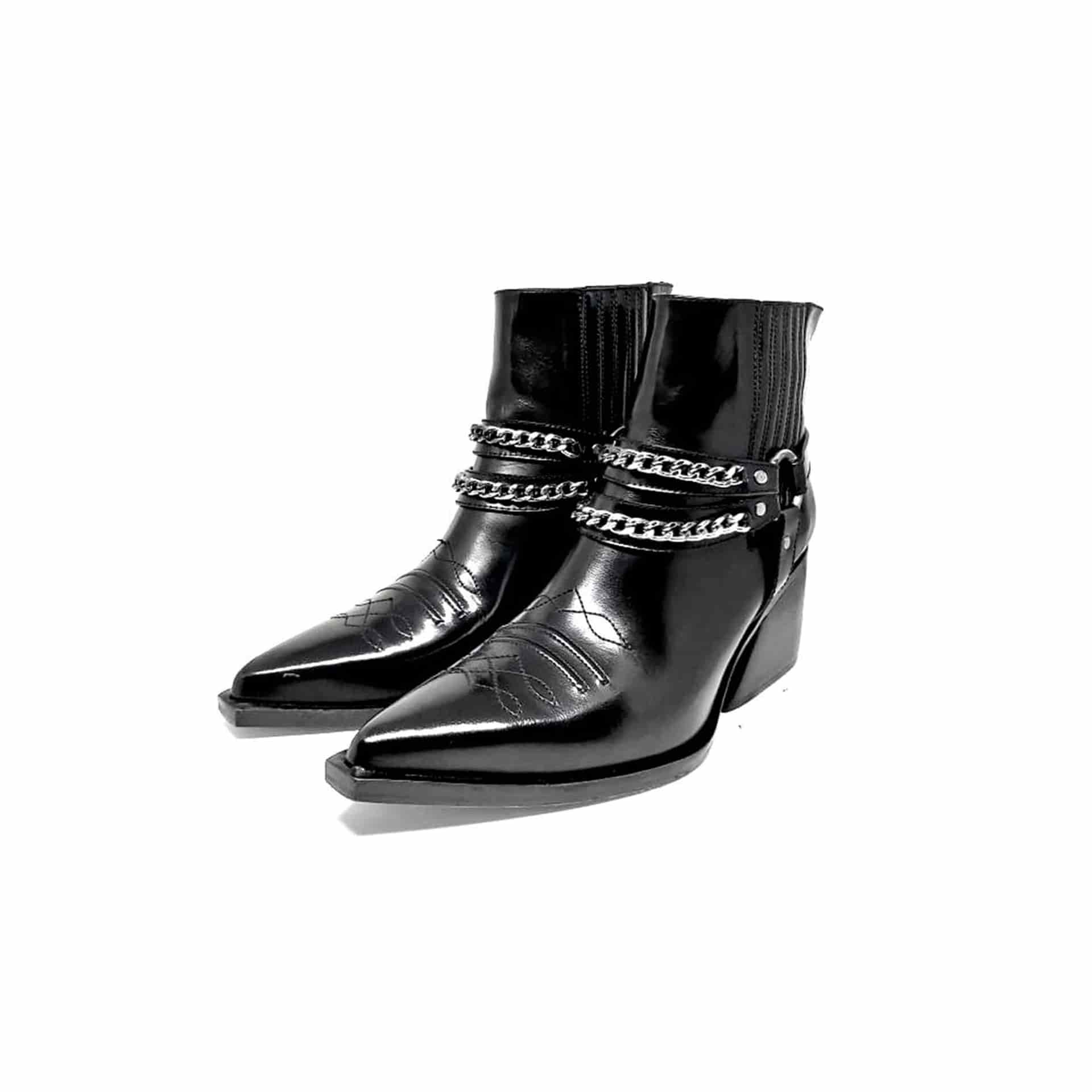Botas Texana Black Rocker Negras - miniatura 1