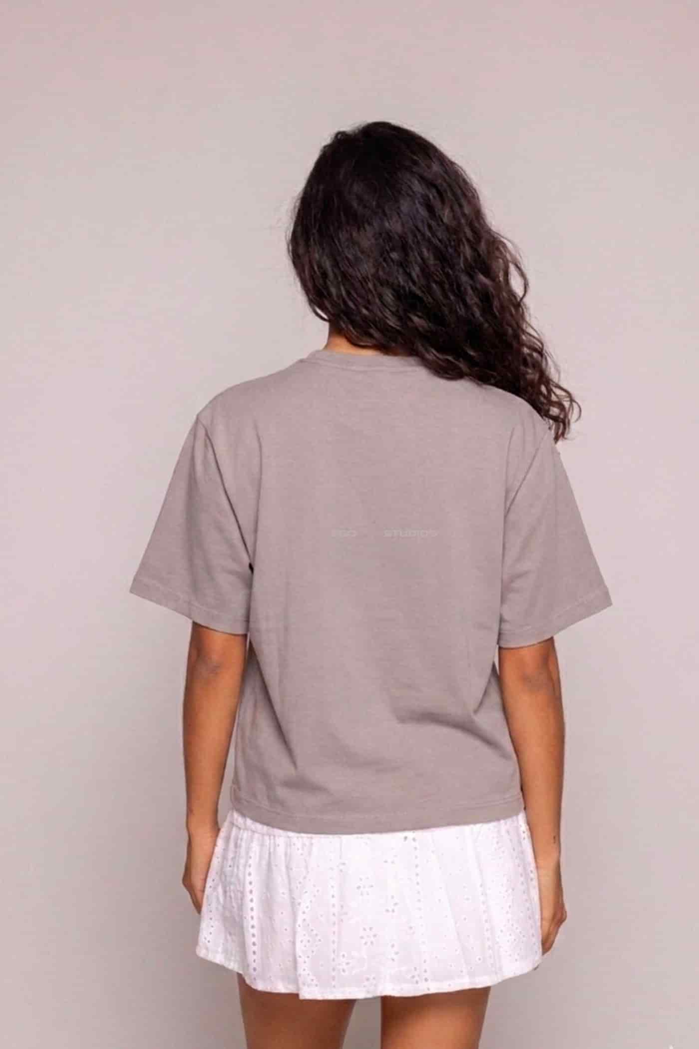 Camiseta Boxy Motion-Gris - miniatura 2
