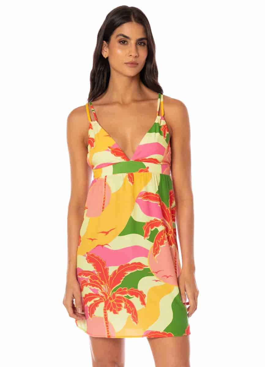Maaji Tropical Breeze Potential Short Dress - miniatura 1