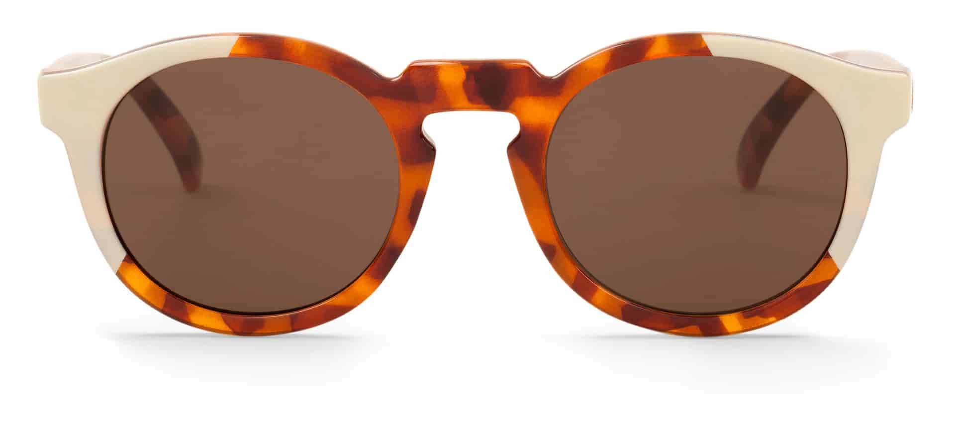 CREAM/LEO TORTOISE JORDAAN WITH CLASSICAL LENSES - miniatura 1