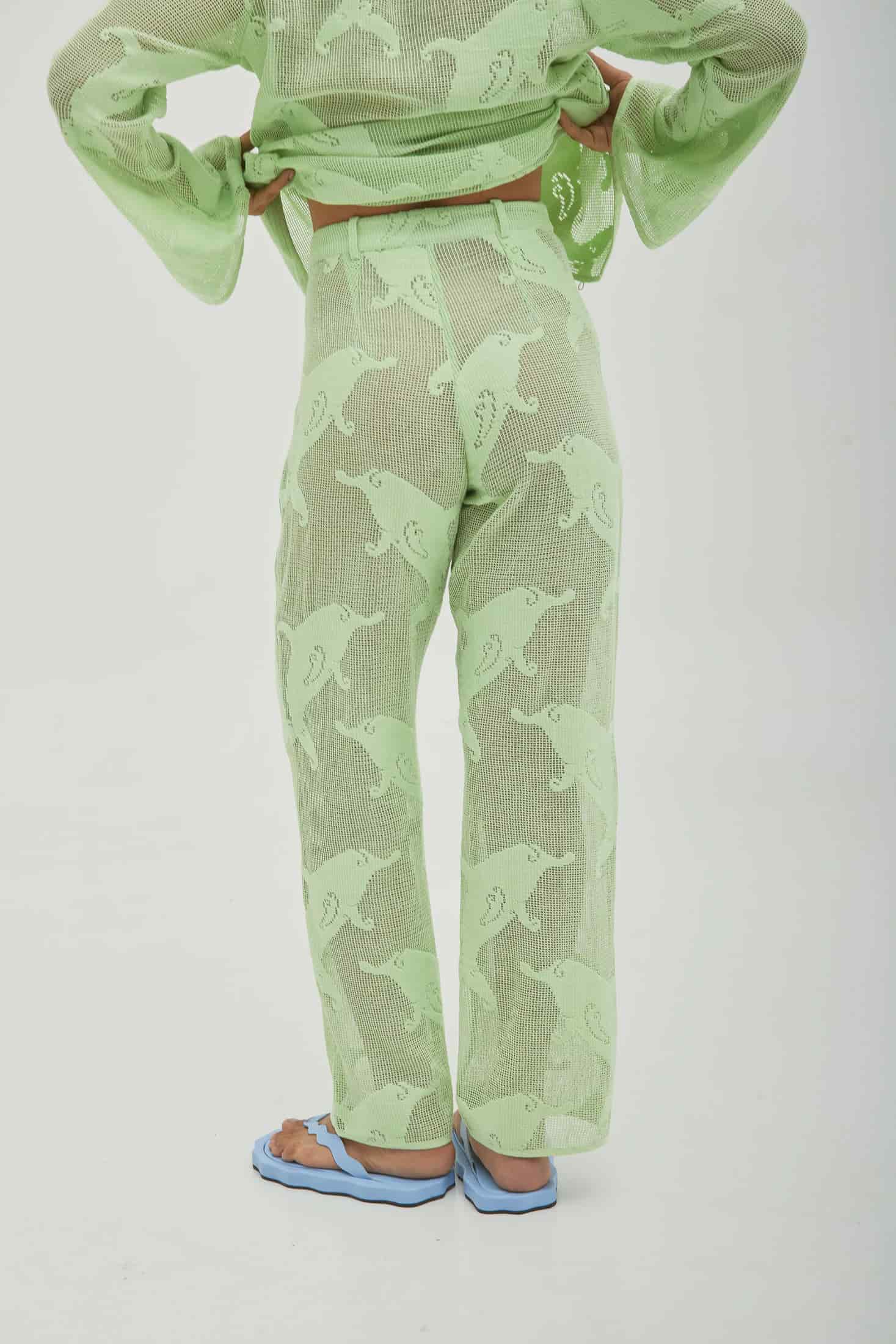 Pant Dolphins Verde - miniatura 3