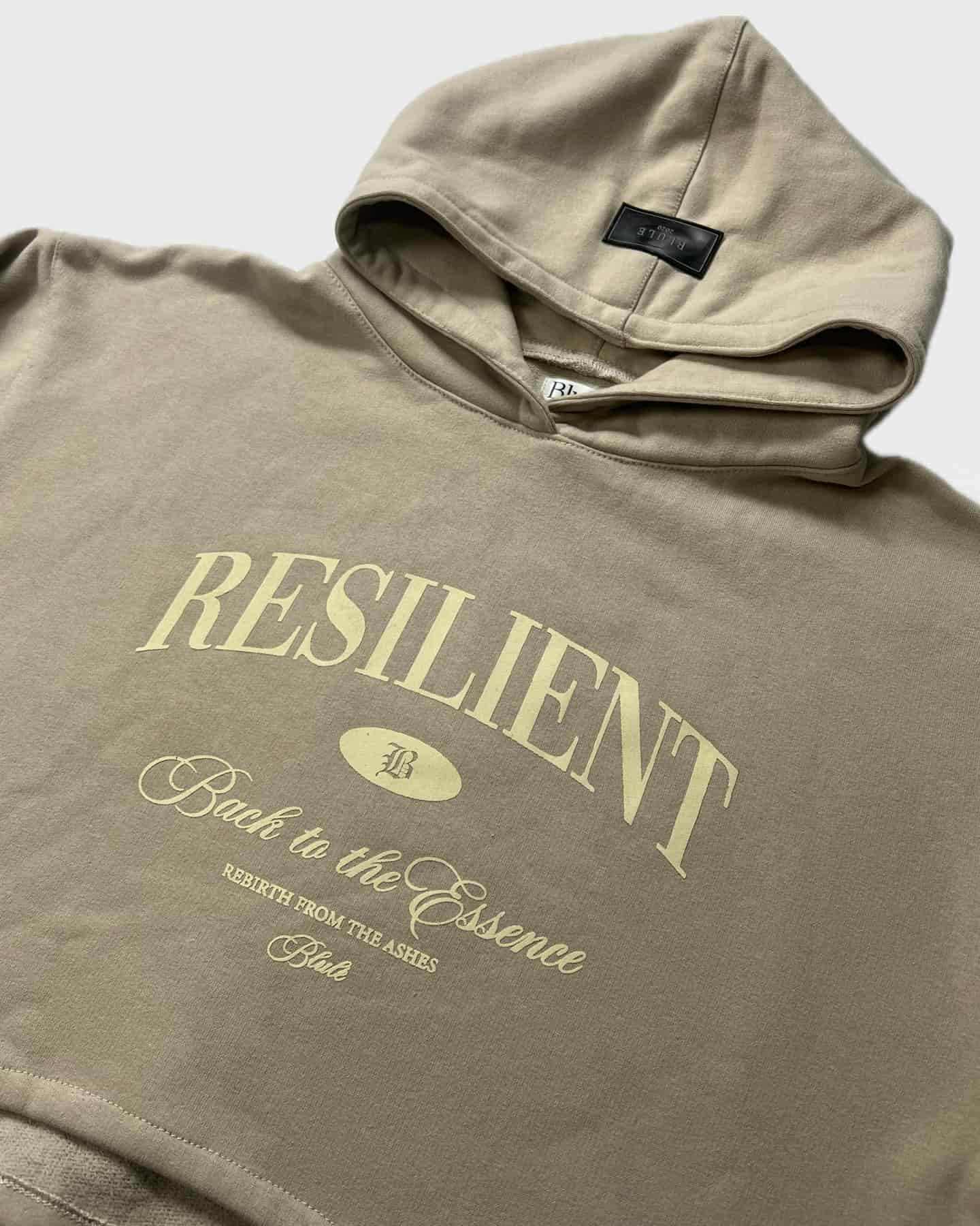 Back to the essence Cropped Hoodie Nude - miniatura 2