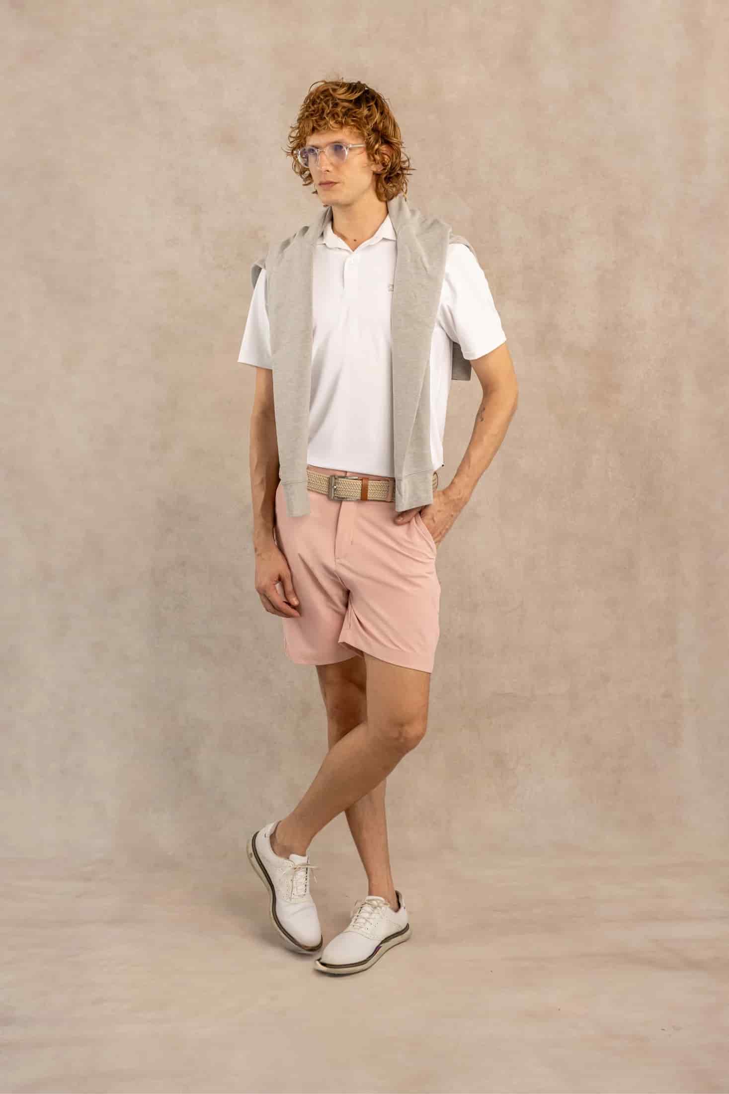 Bermuda Performance Antimanchas Baby Pink - miniatura 2