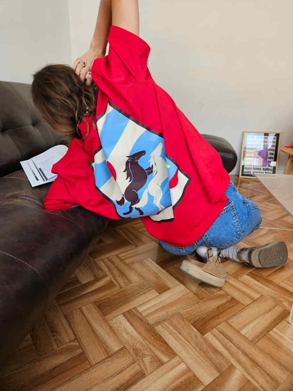 T-shirt Oversize Libres y Salvajes - miniatura 4