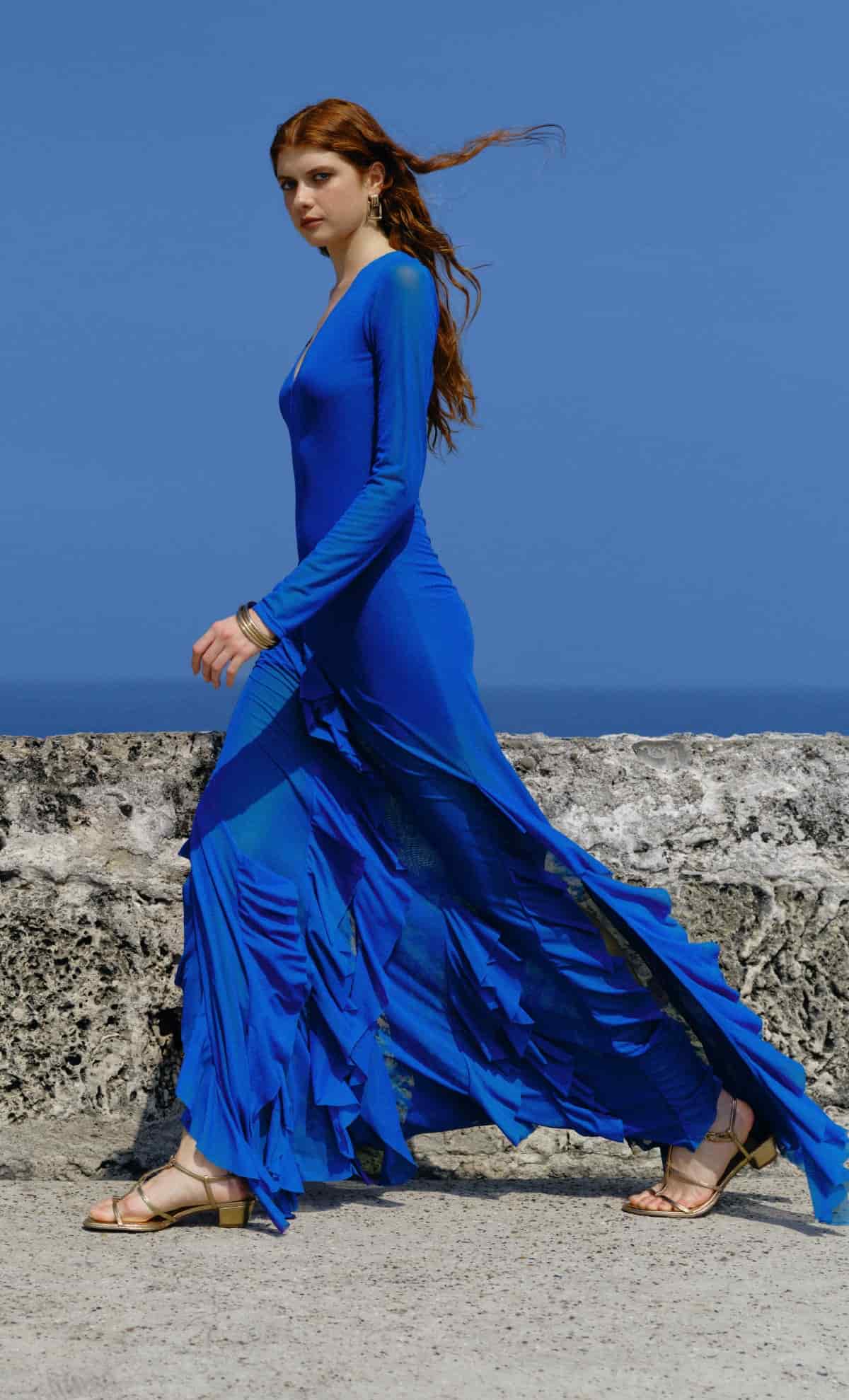 Vestido largo Galene - miniatura 2