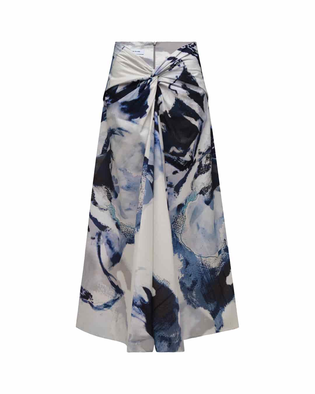 'YANG' MIDI SKIRT - miniatura 1