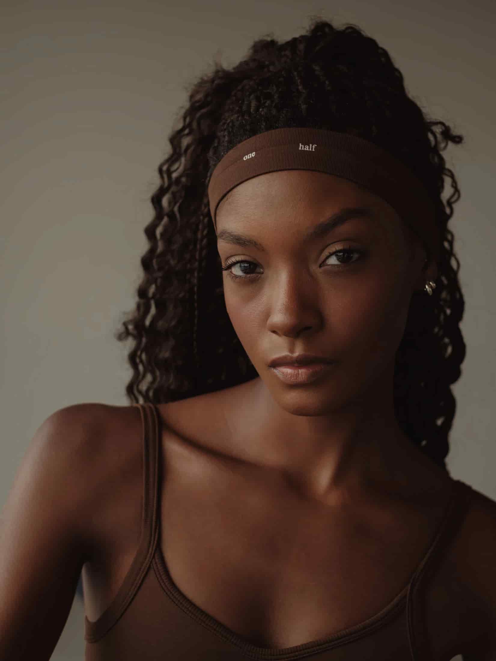 SEAMLESS HEADBAND - SEPIA - miniatura 2