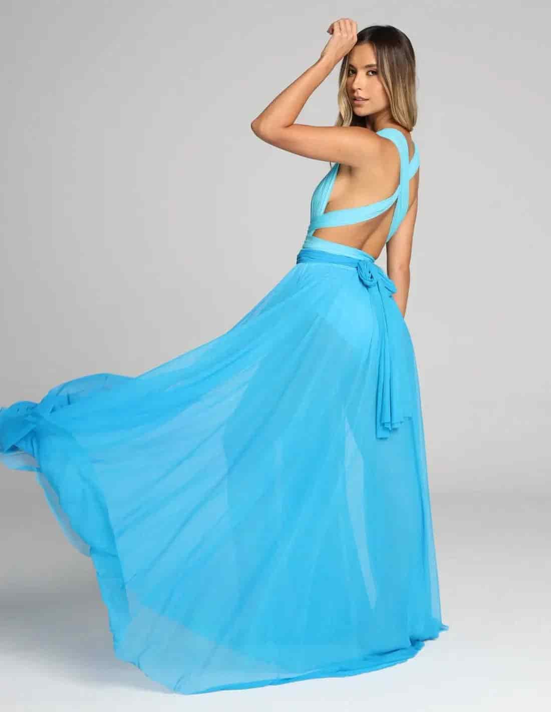 Vestido Hydra Faded Blue - miniatura 2
