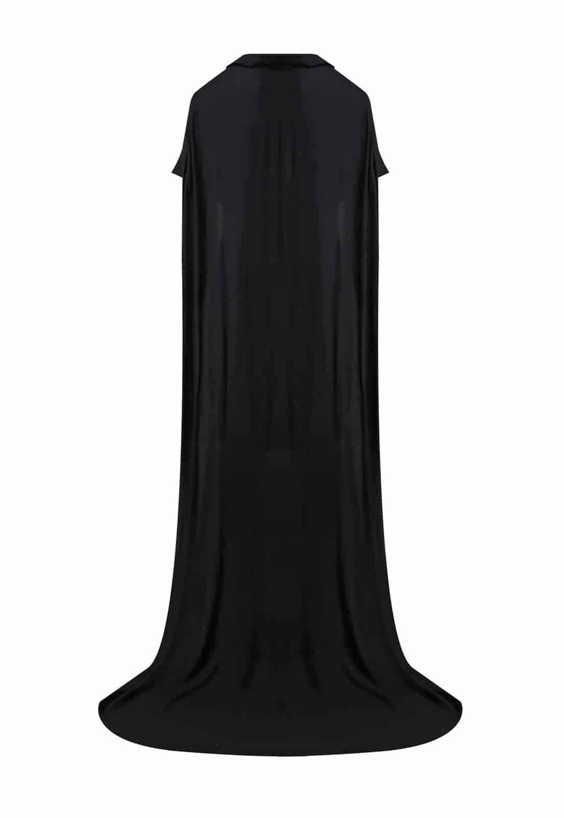 CROSSED LAYER CREPE DRESS - miniatura 3