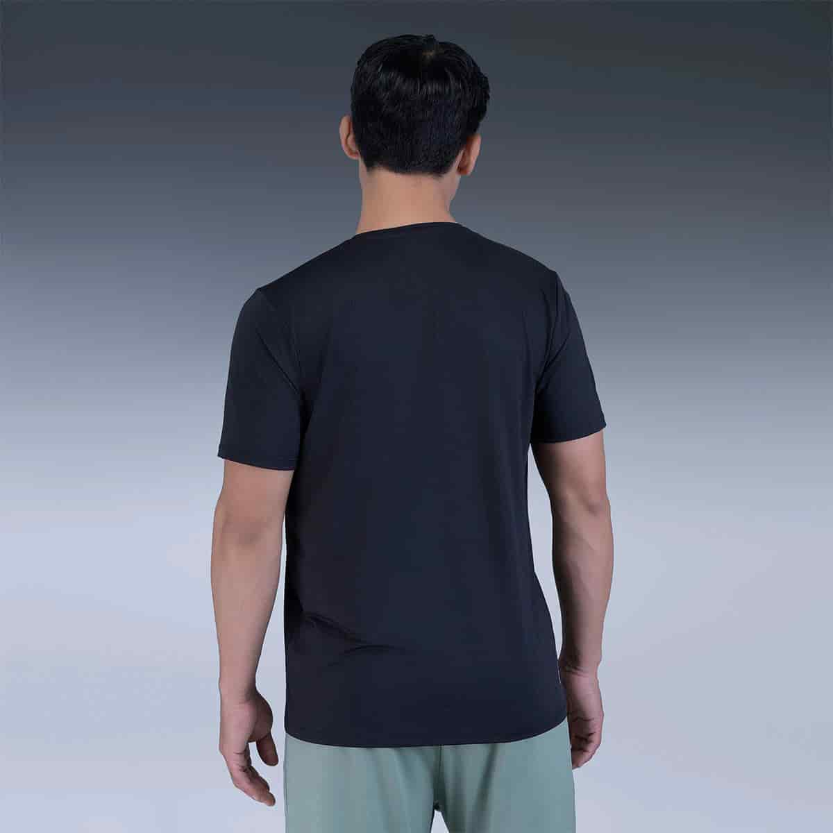 Camiseta Deportiva Negra - miniatura 2