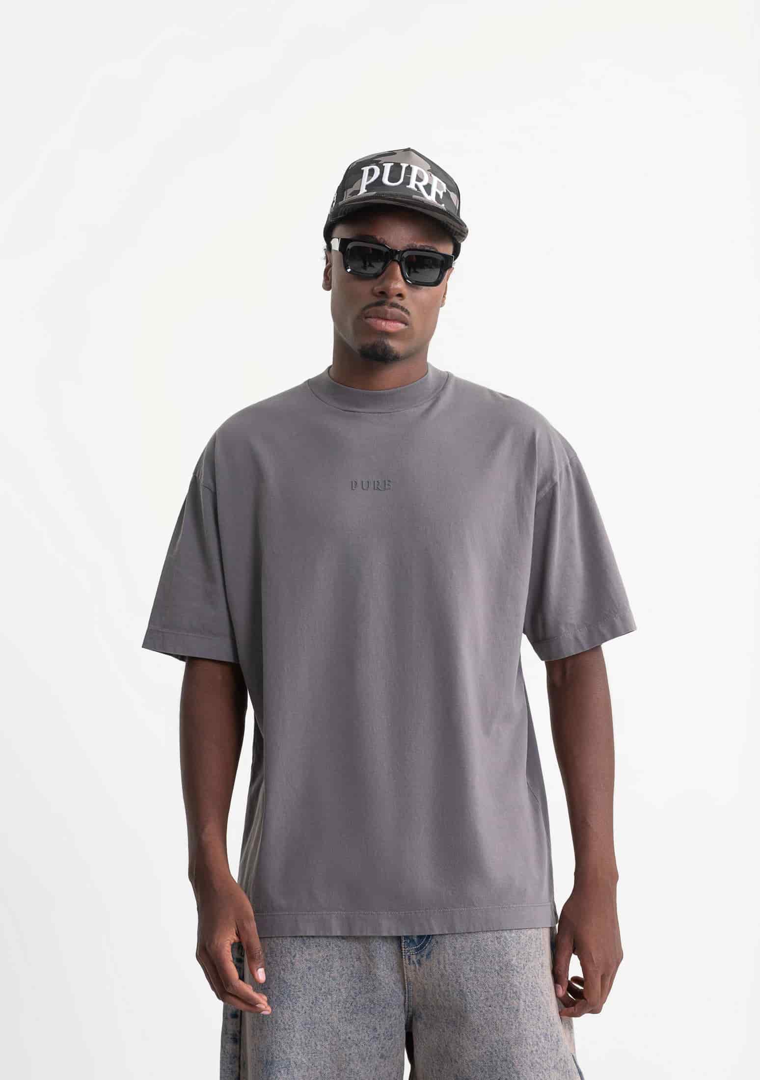 Rustic dark grey t-shirt - miniatura 2