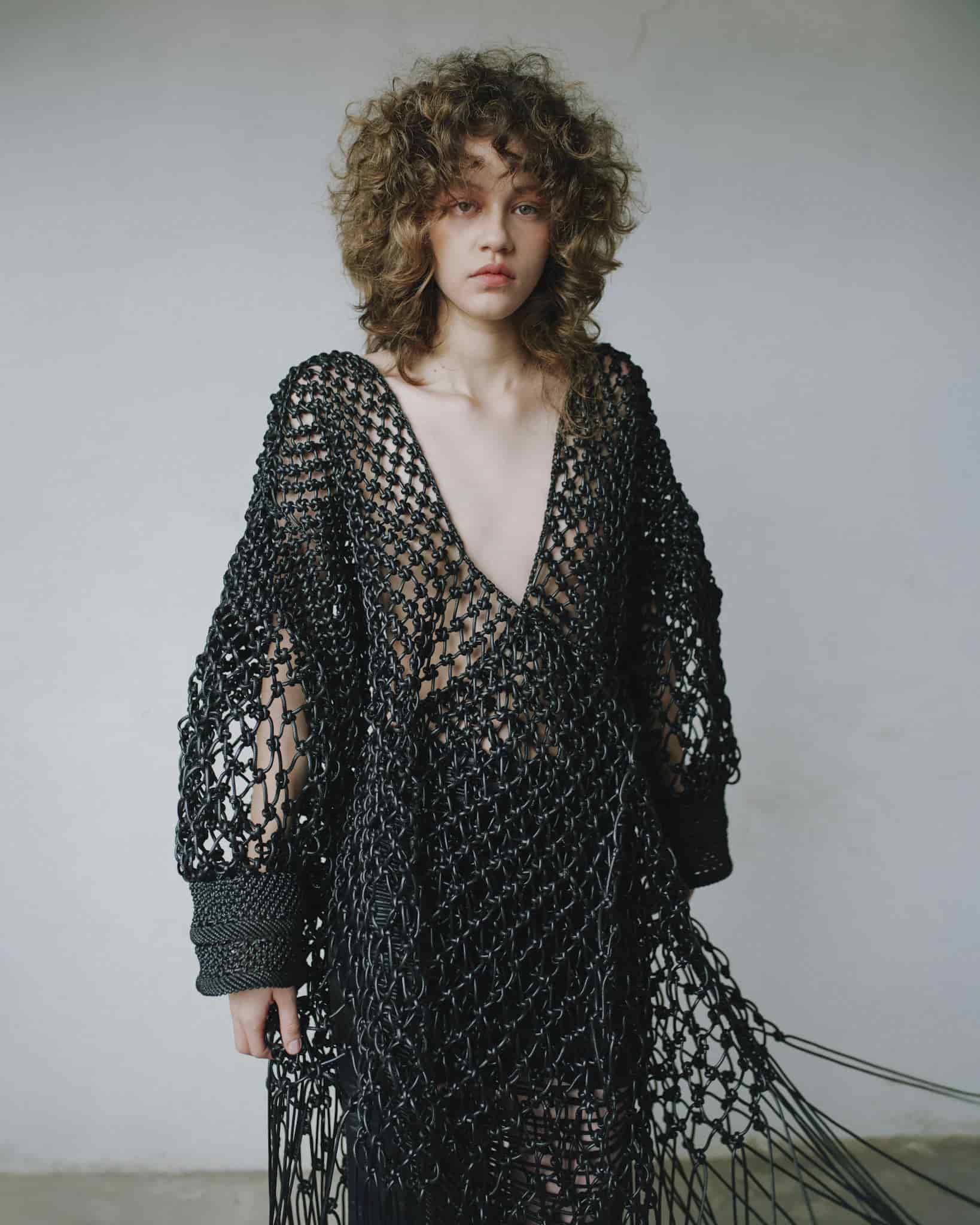 MACRAME MESH SHIRT - miniatura 7