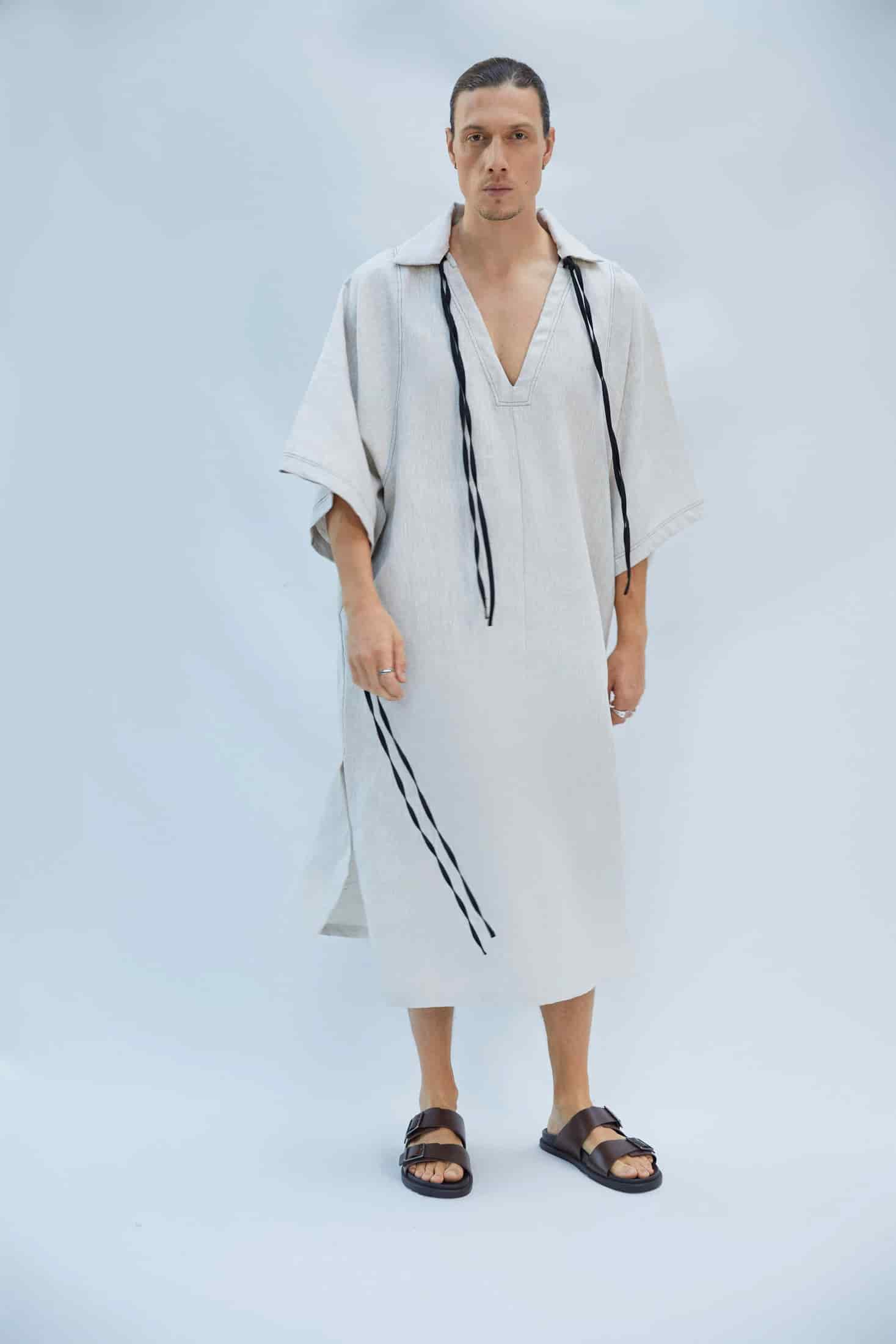 ISIS UNISEX TUNIC NATURAL - miniatura 3