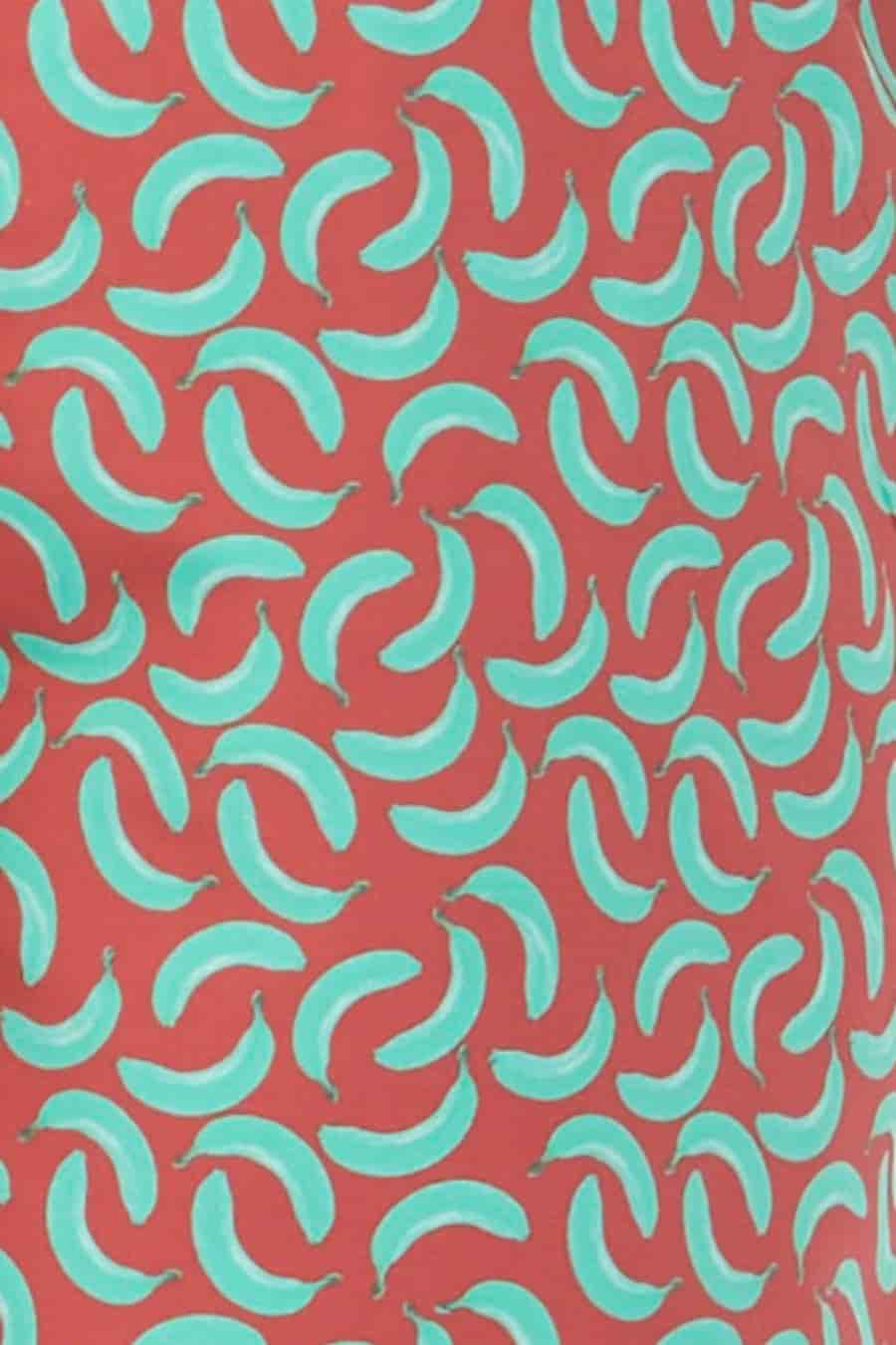 Men's bananas swim trunk burdeos - miniatura 7