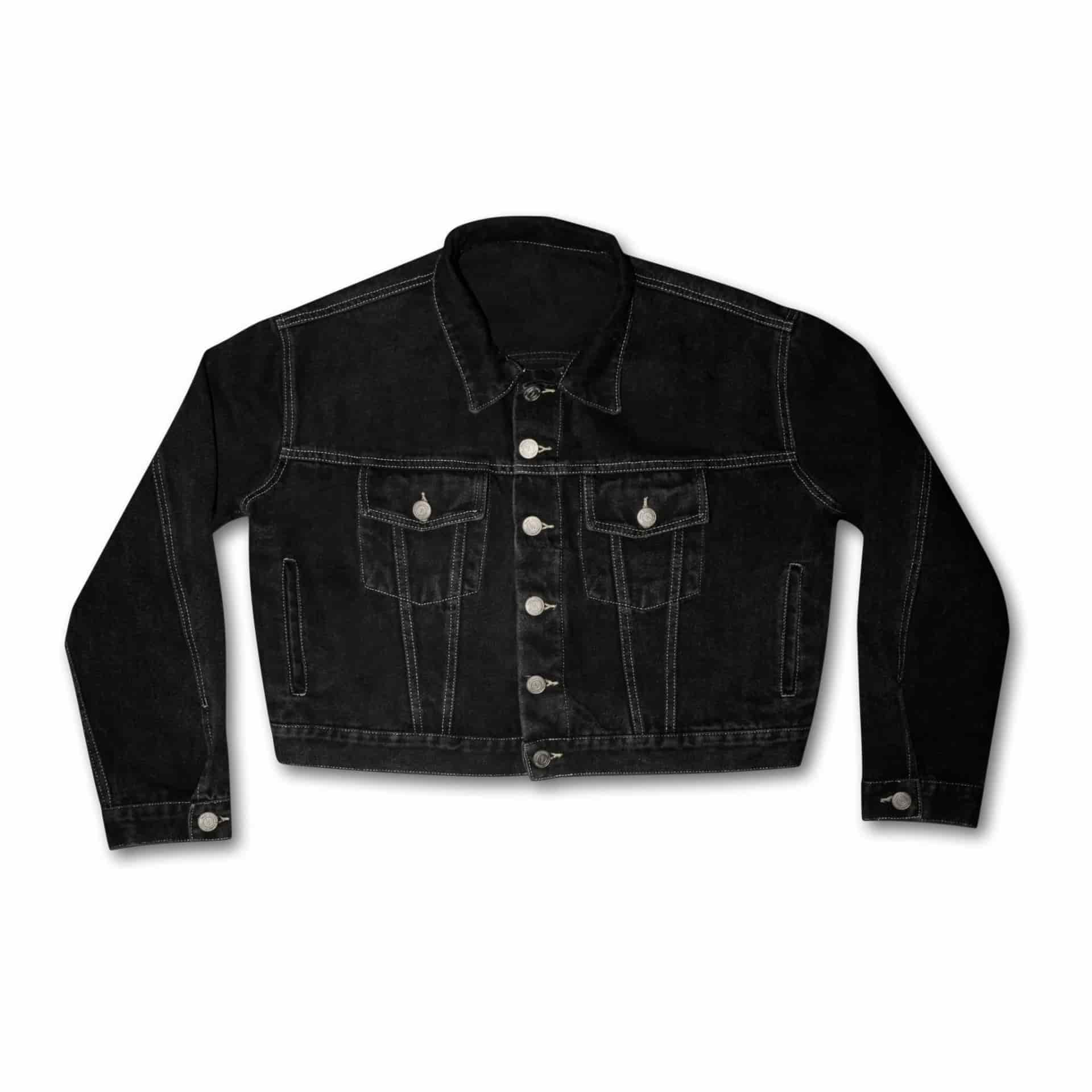 Jacket Boxy Black Unisex - miniatura 2