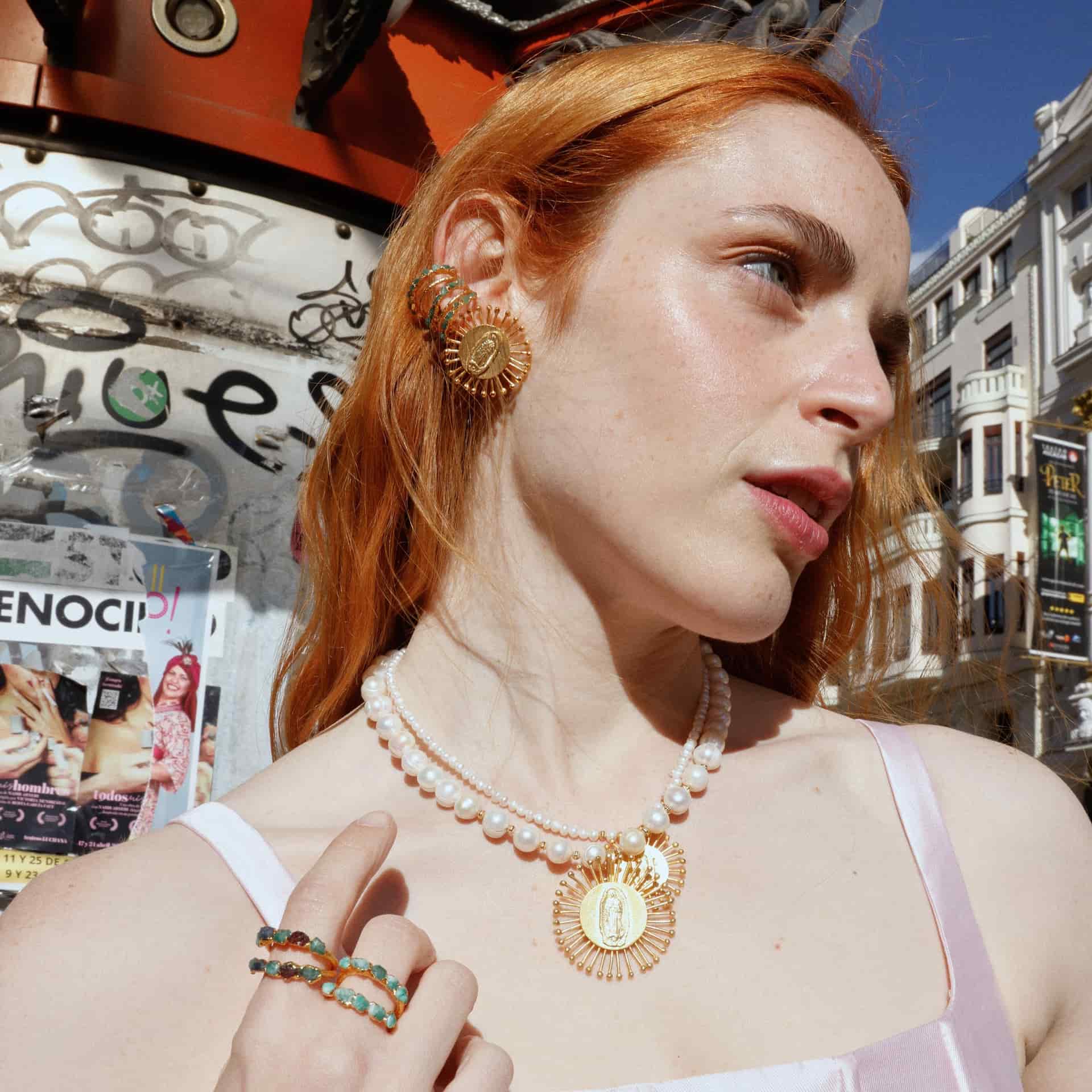 Maria Sagrario Earrings - miniatura 2