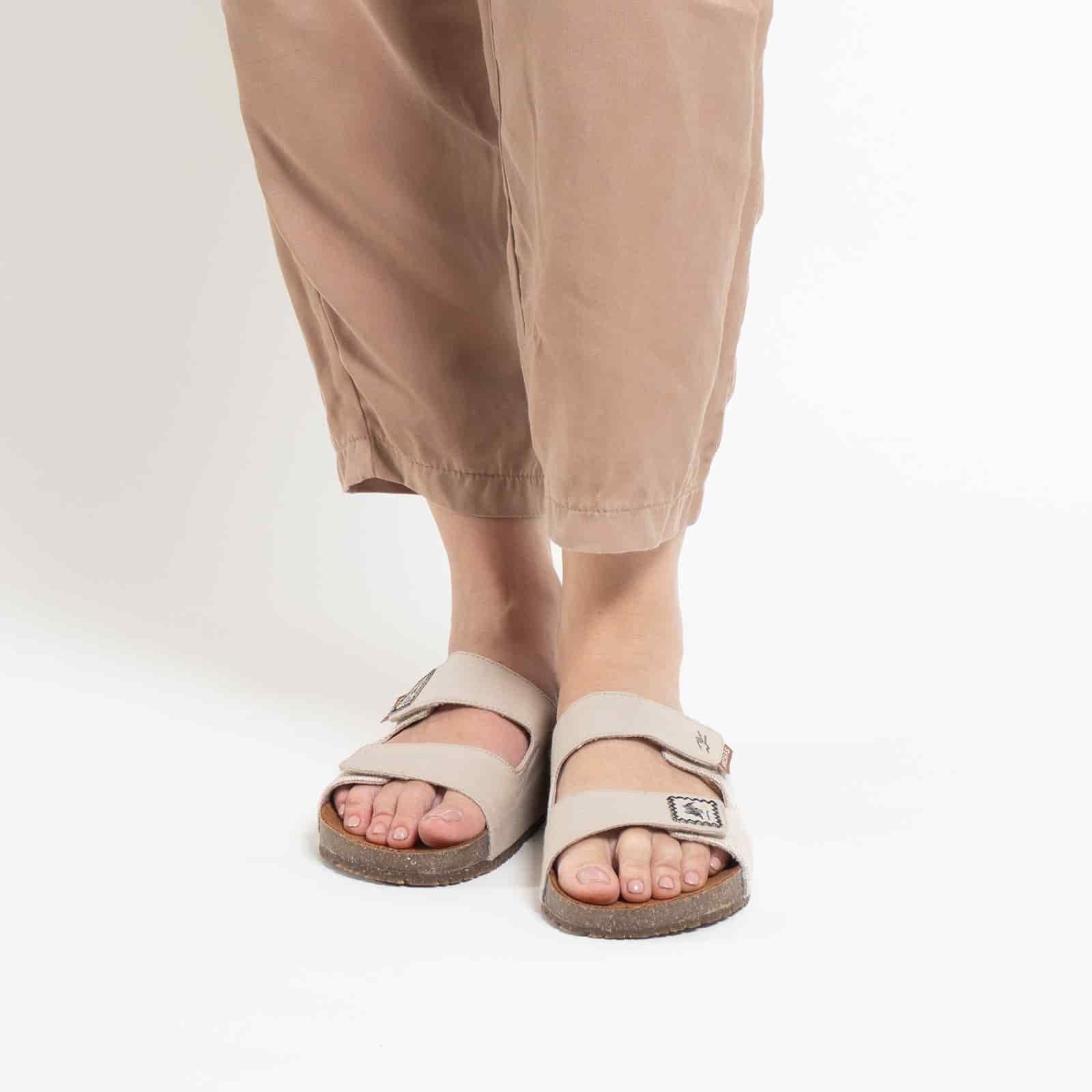 Sandalias "Ruta" Beige - miniatura 9