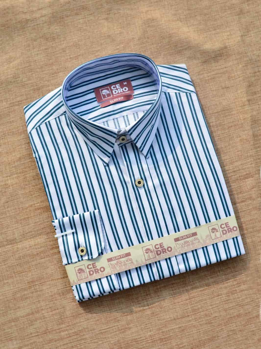 CAMISA SLIM FIT | TEXTURAS & MINIPRINT - miniatura 3