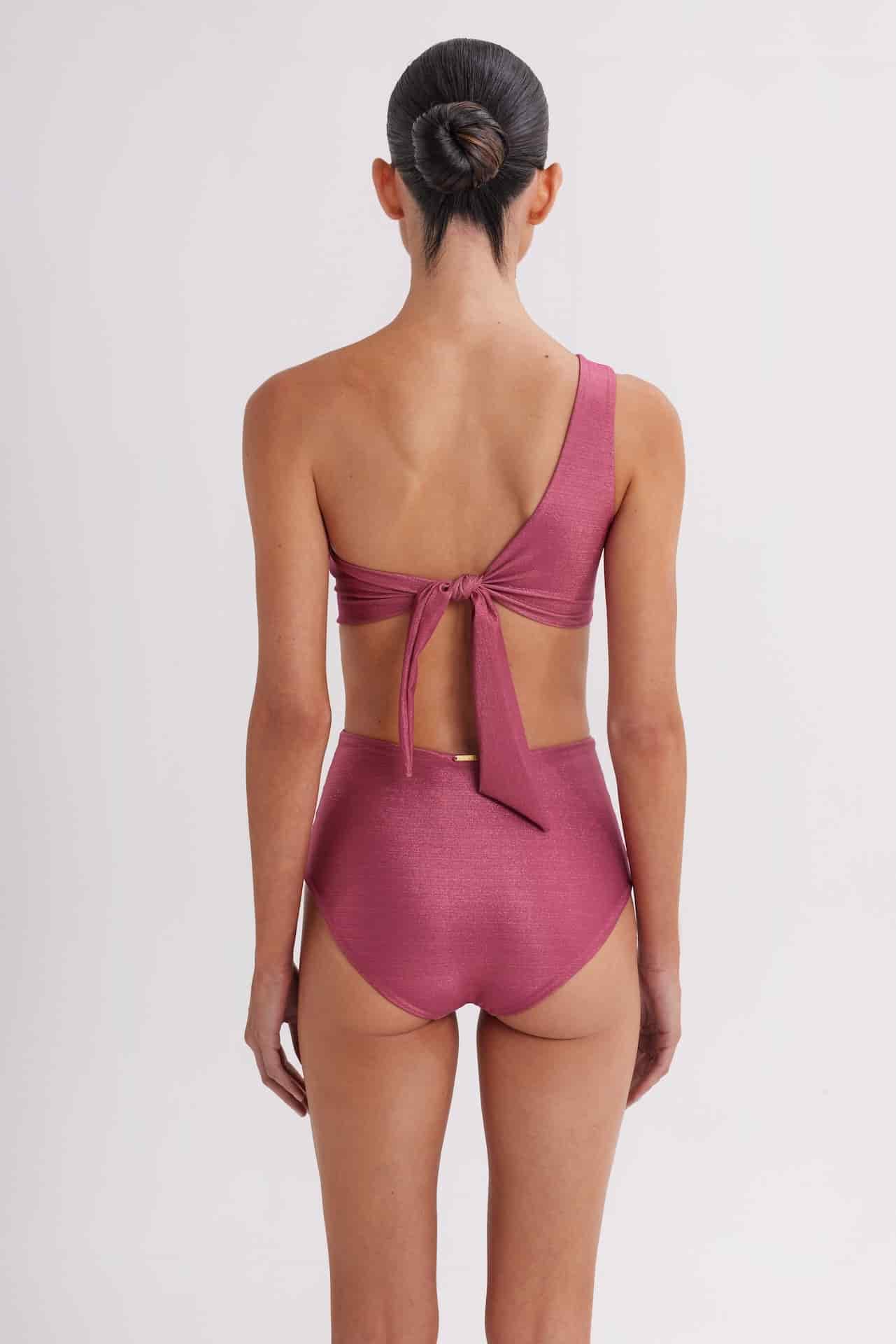 Vestido de Baño Enterizo Sabrina Magenta - miniatura 2