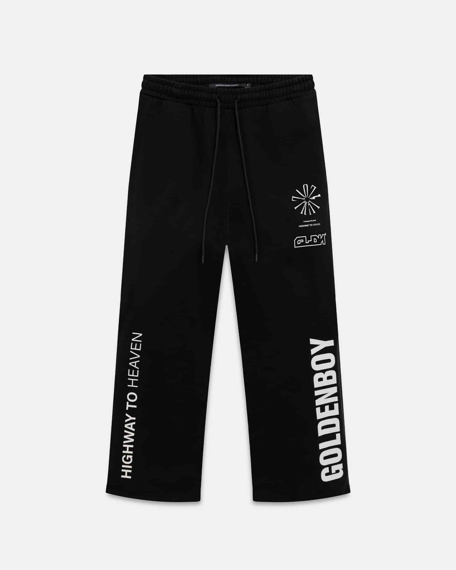 Spring Goldenboy Straight Pants Black - miniatura 1
