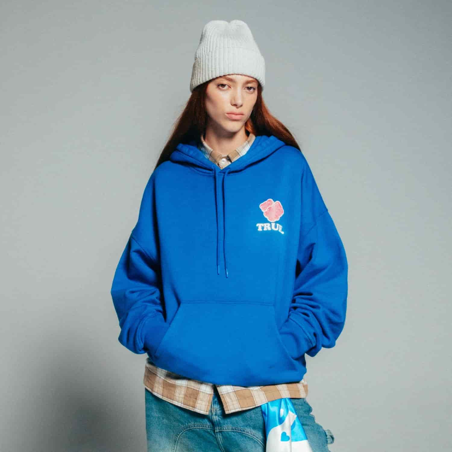 Joe x True Hoodie - Blue - miniatura 2