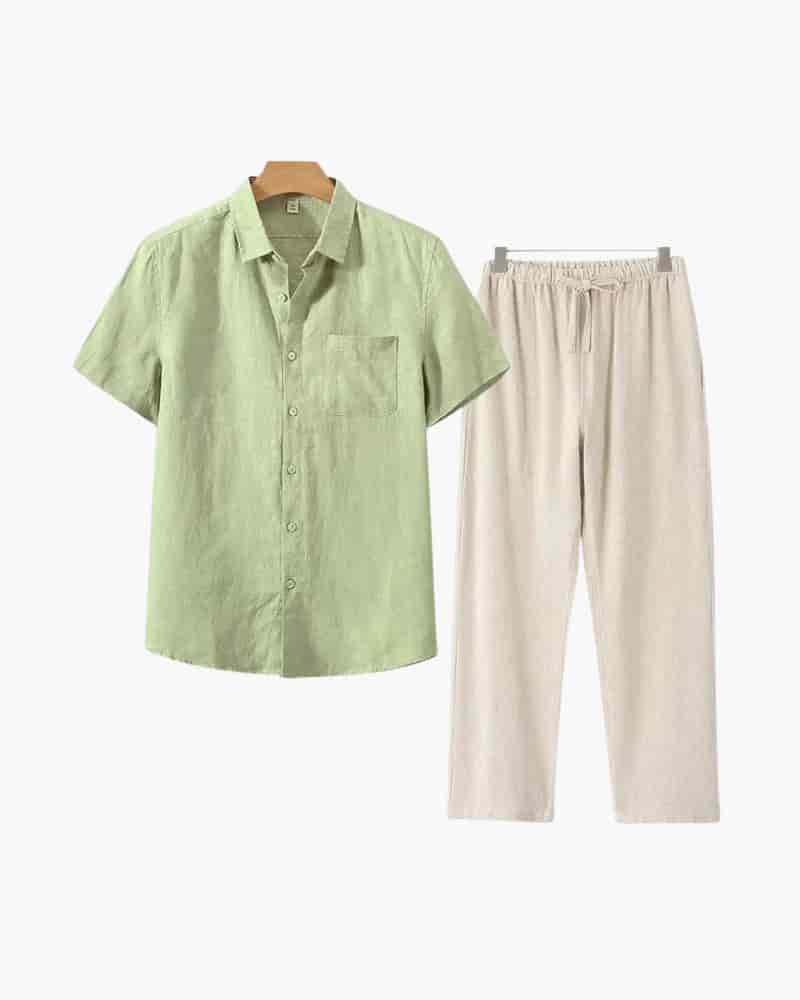 Old Money Linen Combo (Shortsleeve) - miniatura 3