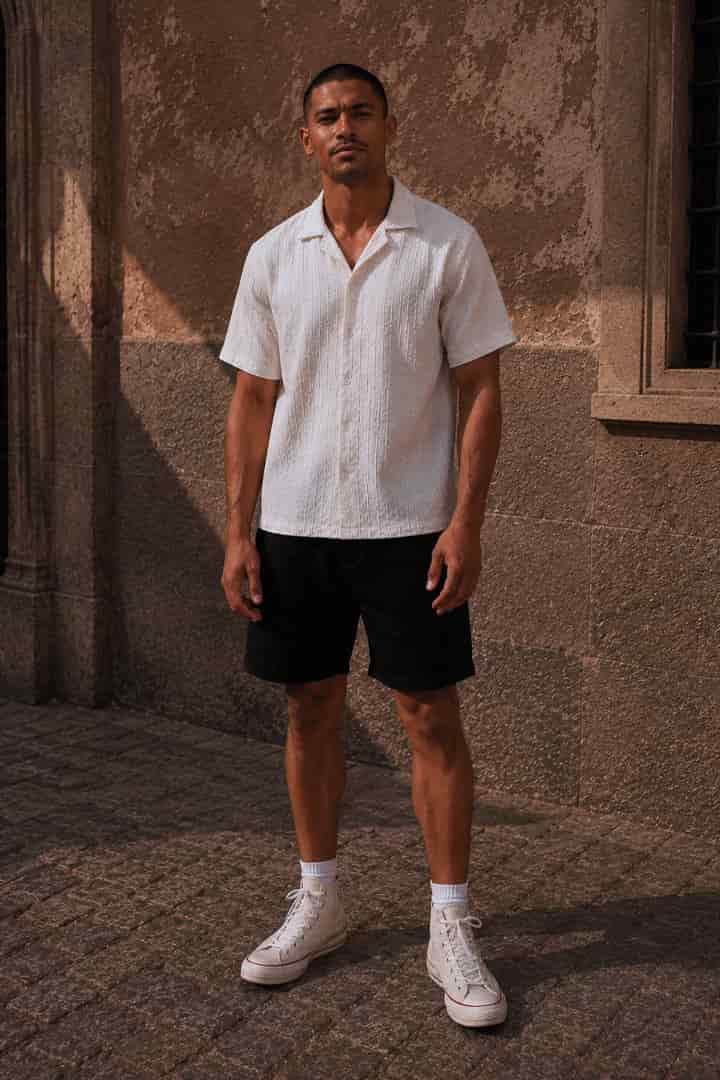 Camisa tejida y trenzada - miniatura 1
