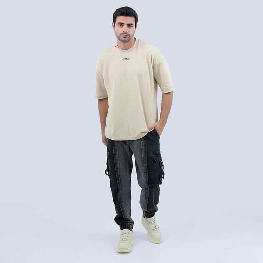 Pantalón Cargo Gris - miniatura 4