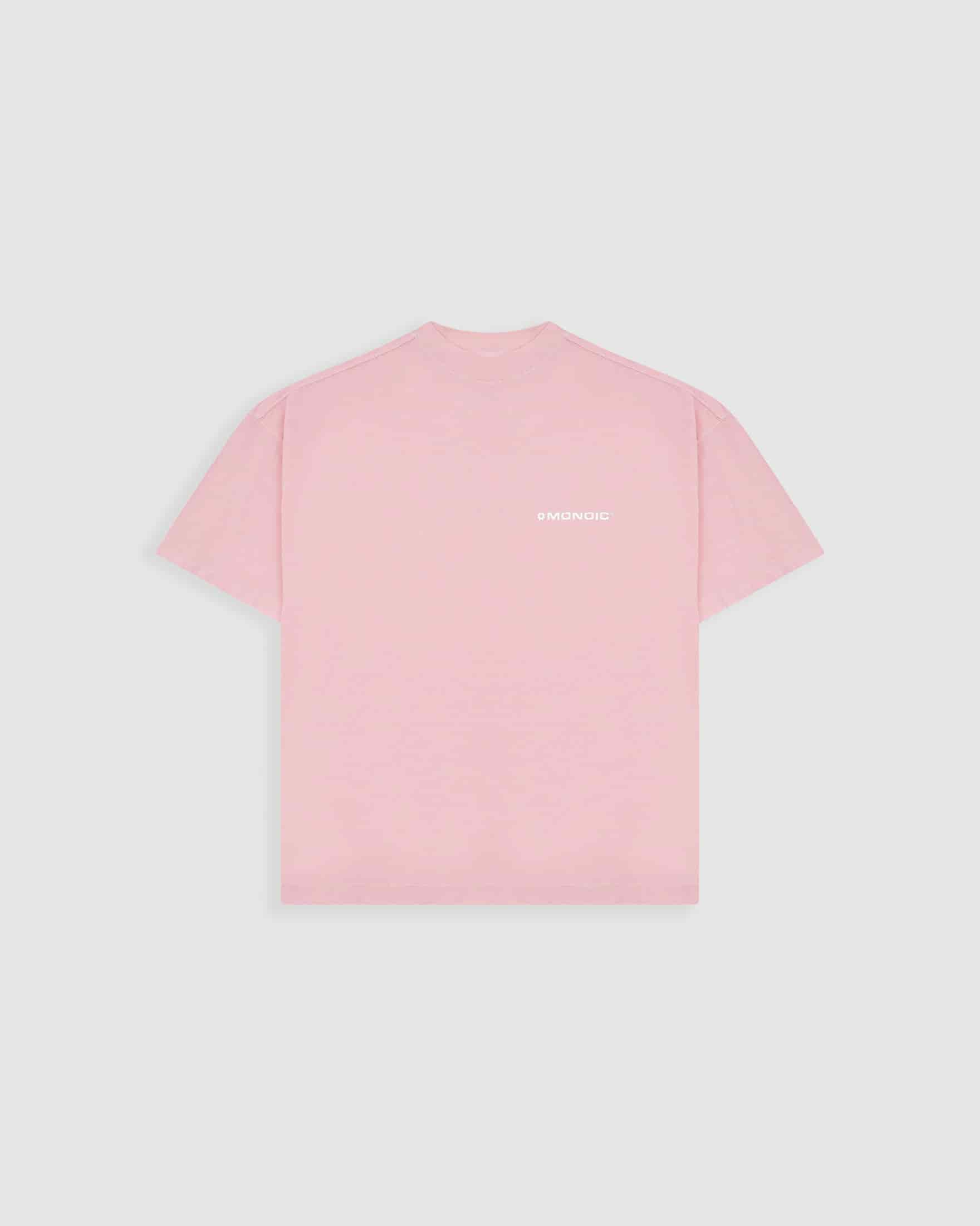 Camiseta Boxy Fit Básica V3 - Rosado Pastel - miniatura 1