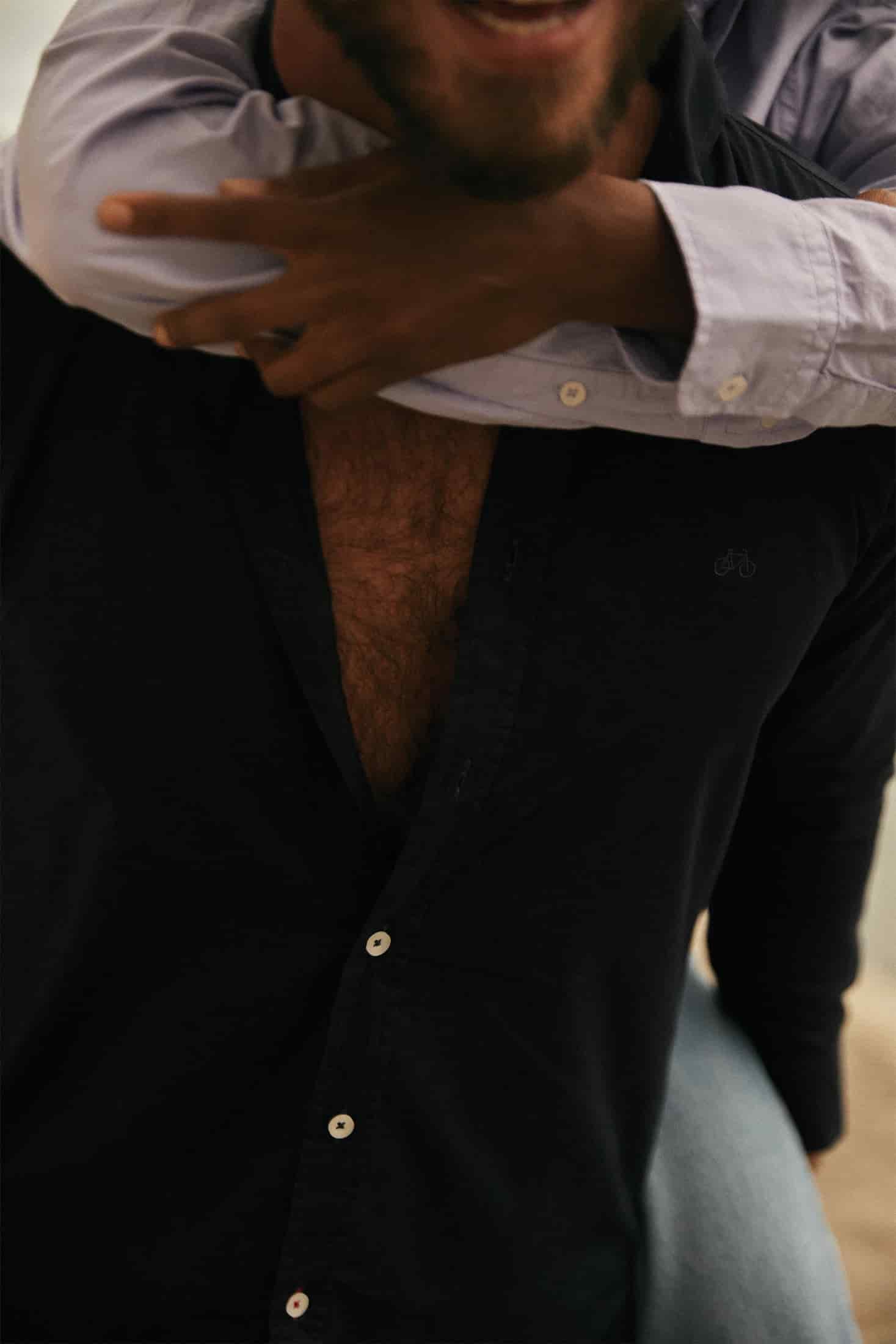 CAMISA OXFORD AZUL NAVY - miniatura 3