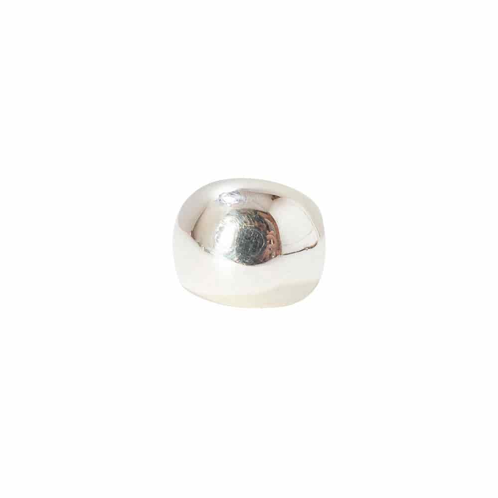Silver Dome Ring - miniatura 1