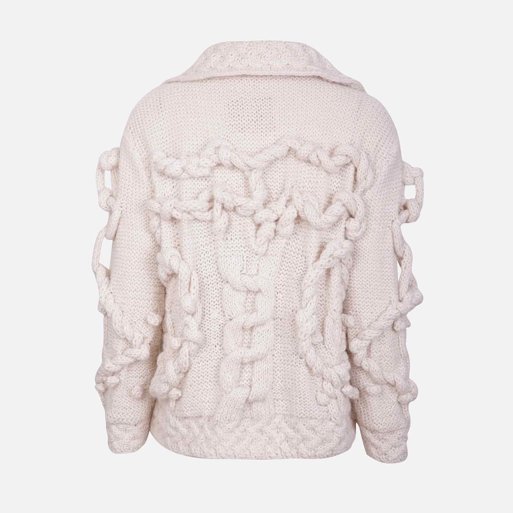 GREGORIA KNITTED SWEATER WITH COLLAR - miniatura 2