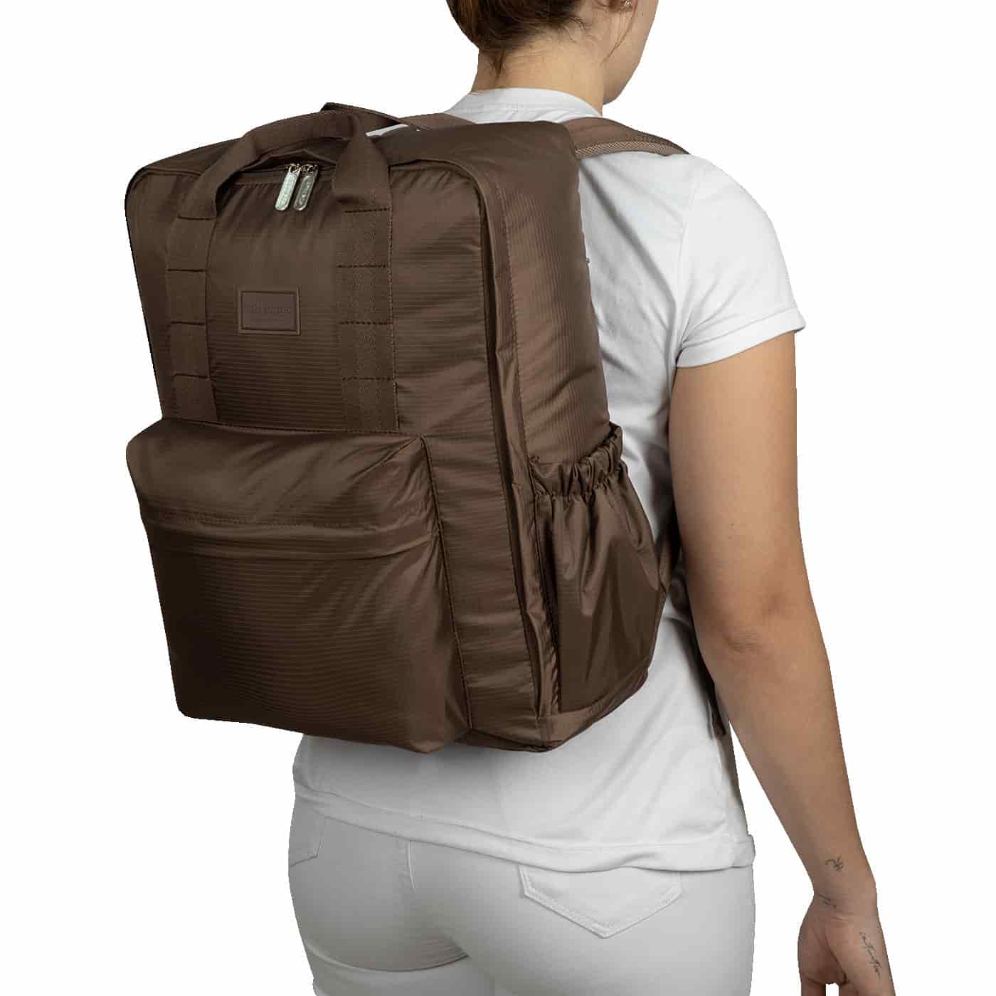 Morral Active Citybags Light Café Plegable - miniatura 3