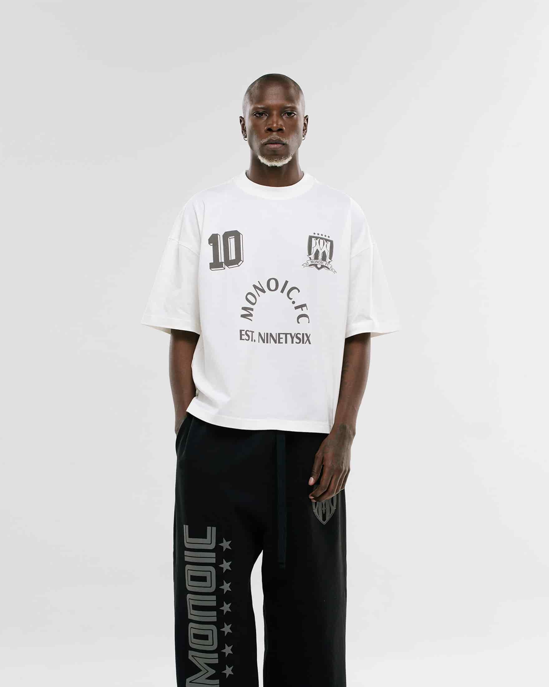 Camiseta Boxy Fit Ninetysix - Off White - miniatura 10
