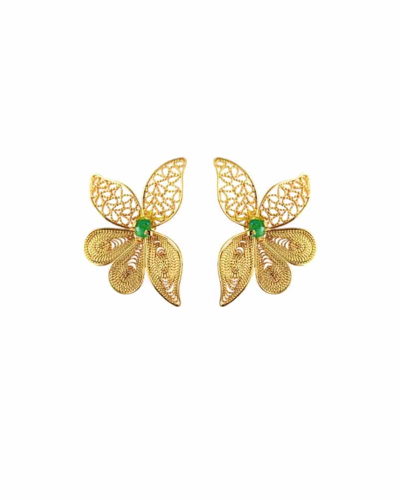 Aretes filigrana topo Imperial - miniatura 1