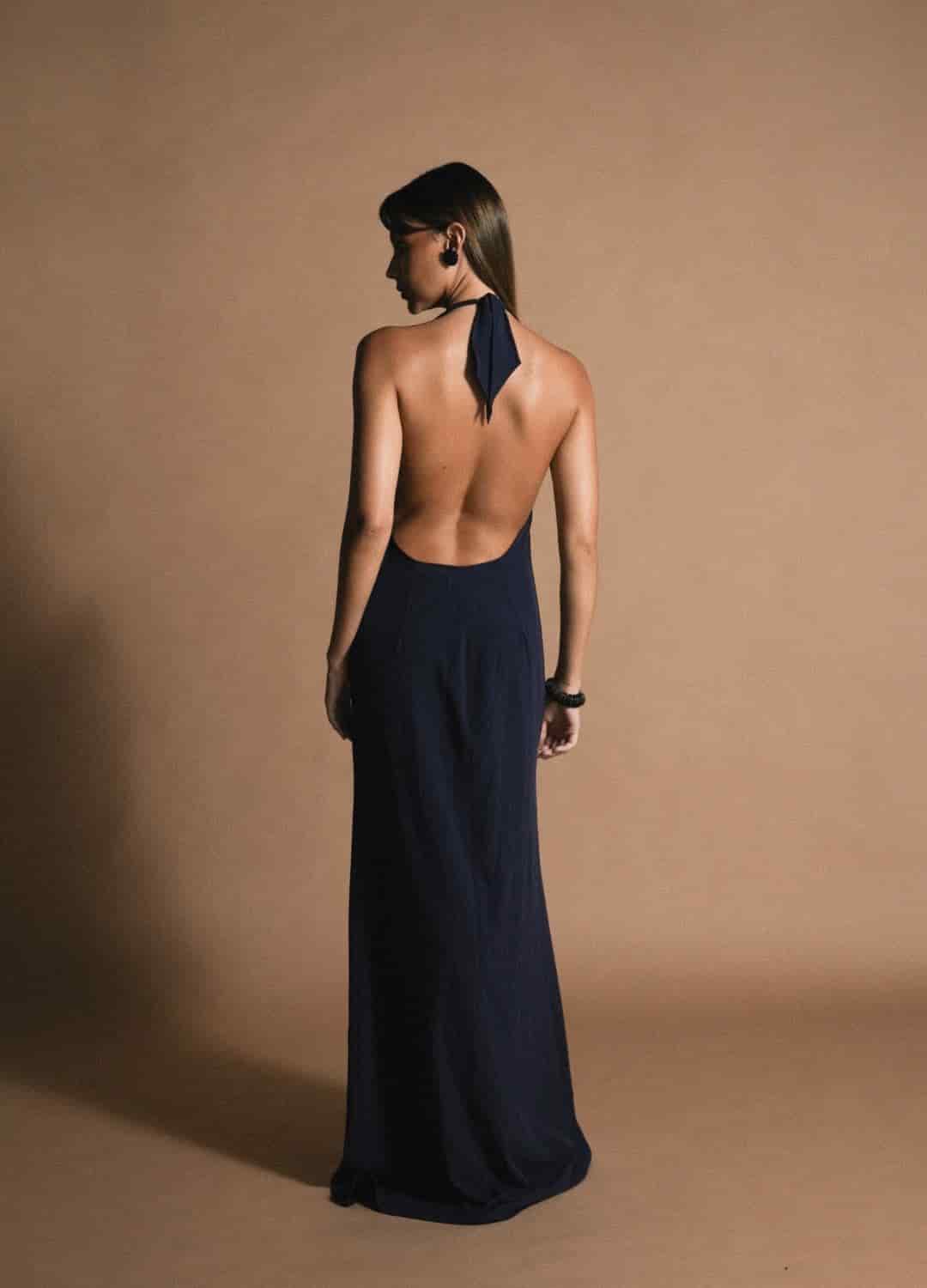 Vestido Teresa Azul - miniatura 3
