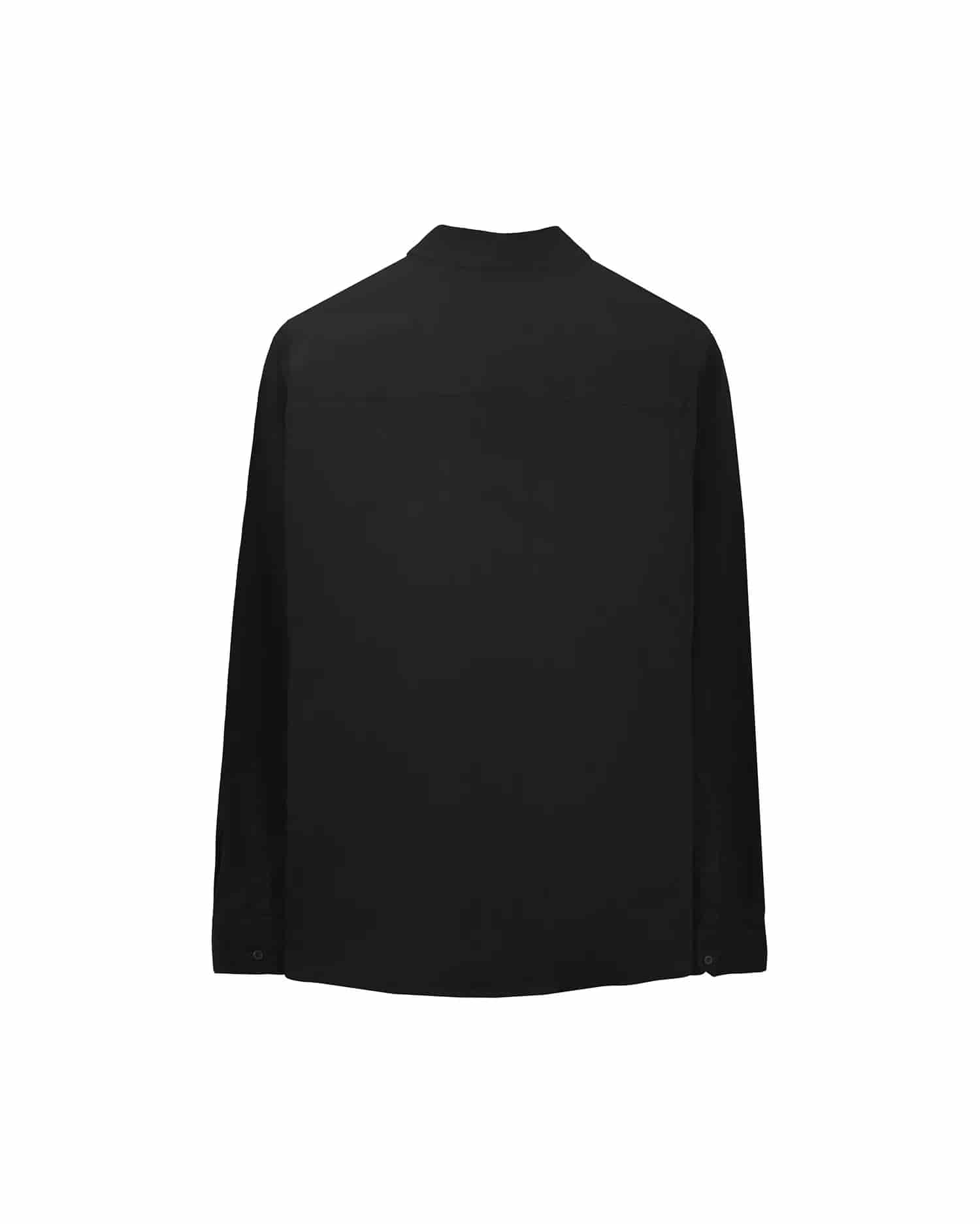 Camisa Clasica Negra - miniatura 3