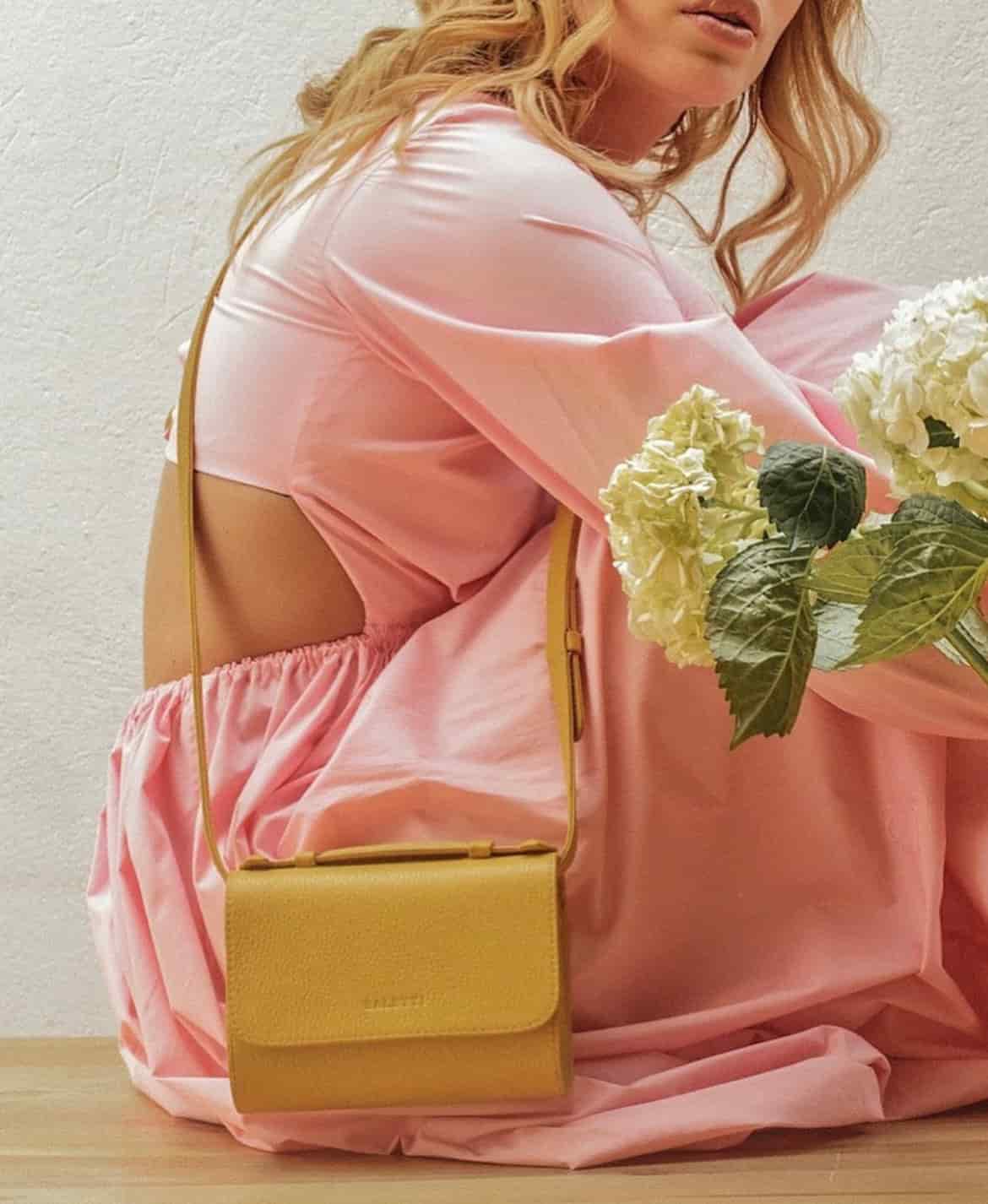 Canvas Belt bag - Yellow (3 in 1 convertible) - miniatura 2