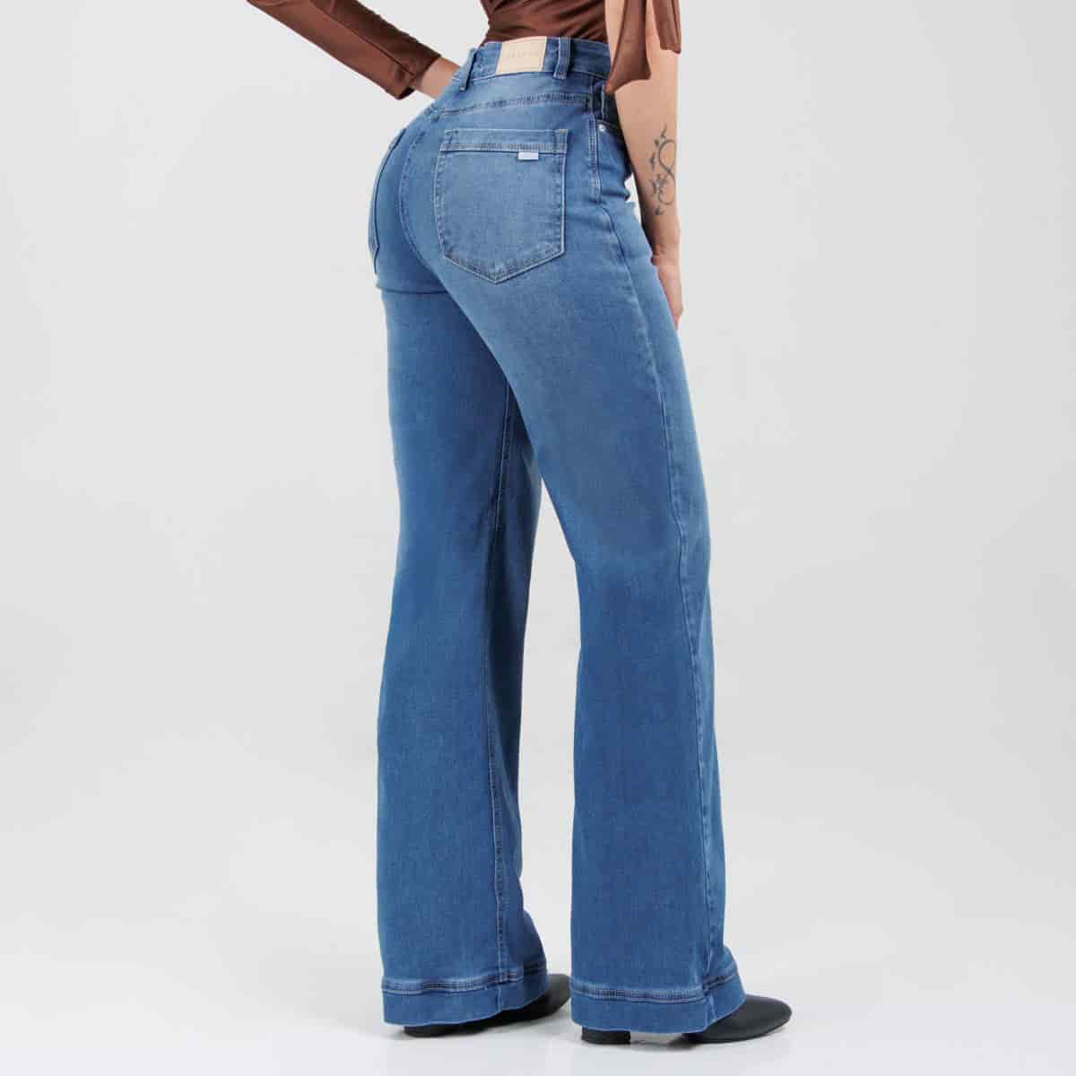 Jean Axspen Wide Leg Ax-3131 Licrado - miniatura 2