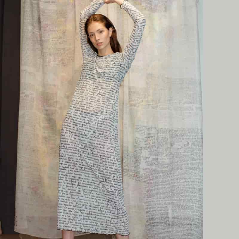 Pensamiento Maxi dress - miniatura 1