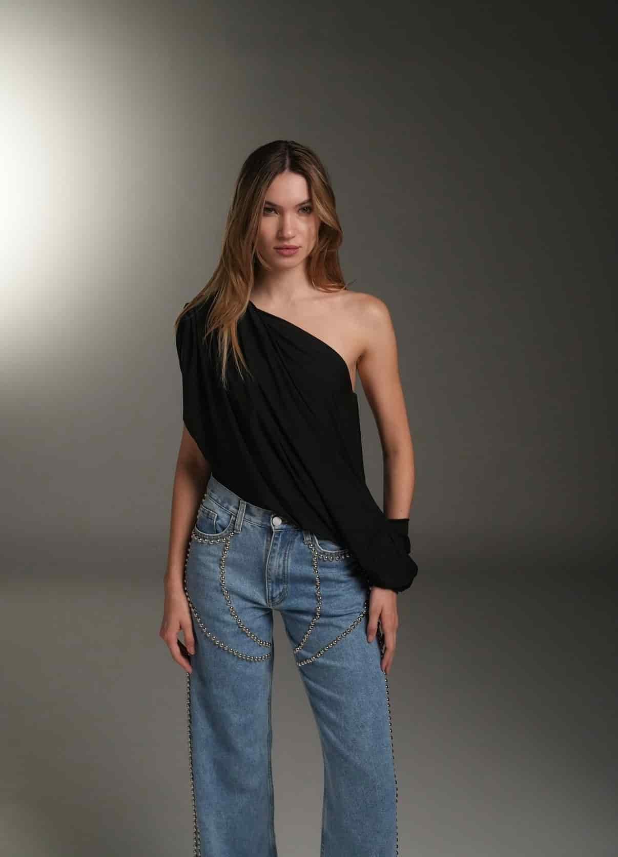STUDDED JEANS - miniatura 1