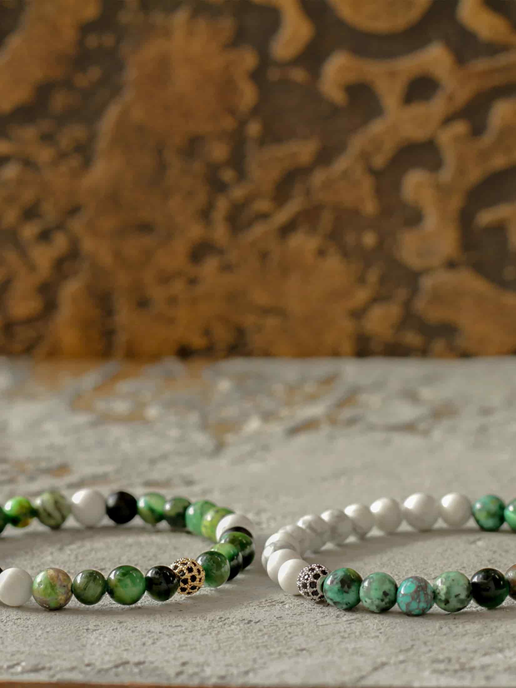 Brazalete Tigre Blanco 6mm - miniatura 3