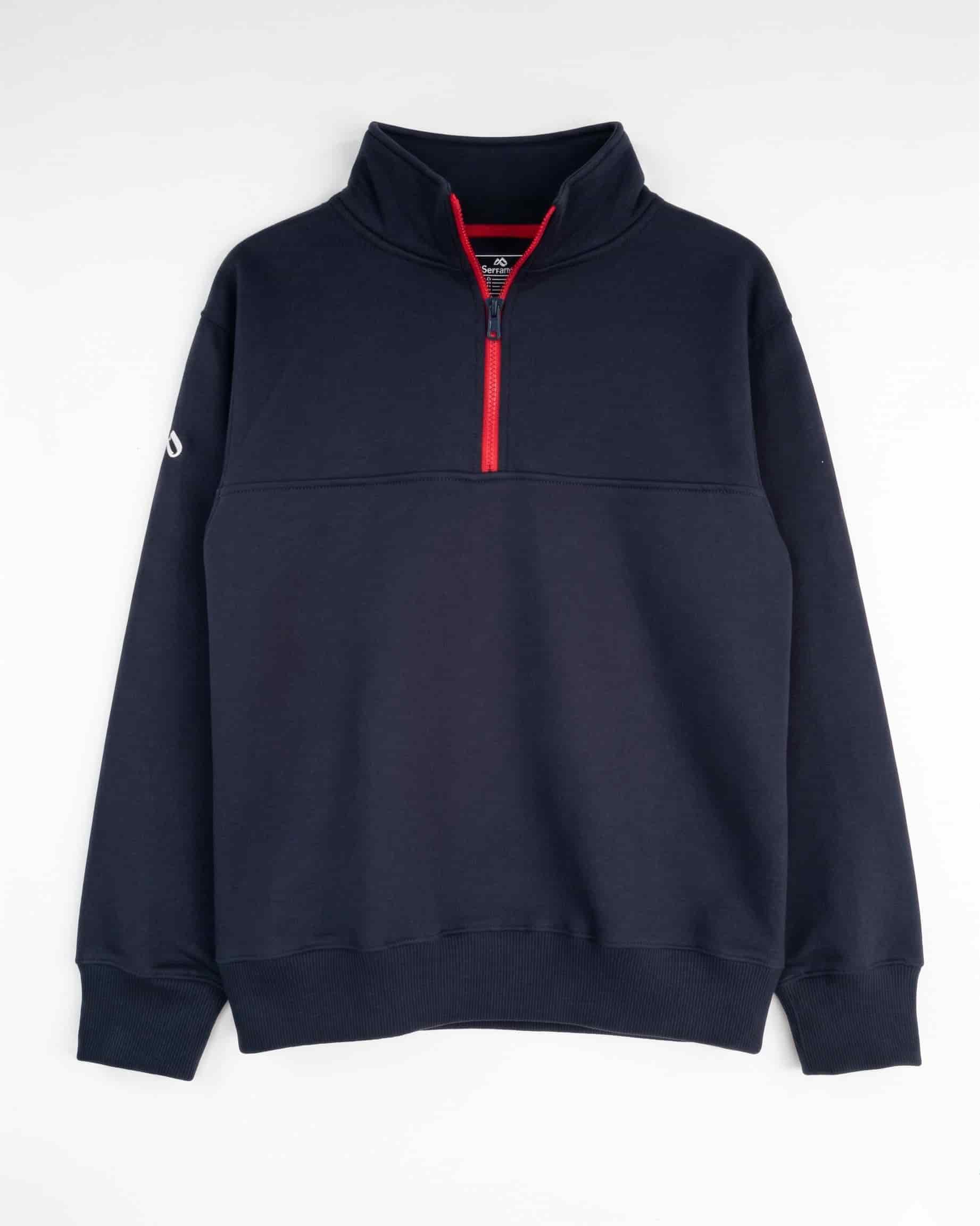 Buzo cuello alto Elite - Azul oxford - miniatura 2