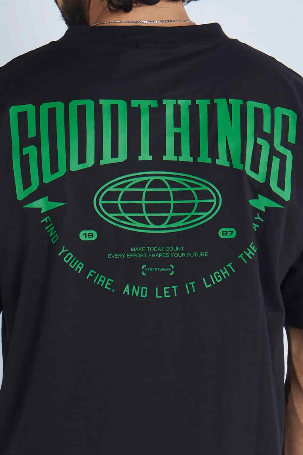 Camiseta oversize estampada Good Things| DROP 03 | - miniatura 4