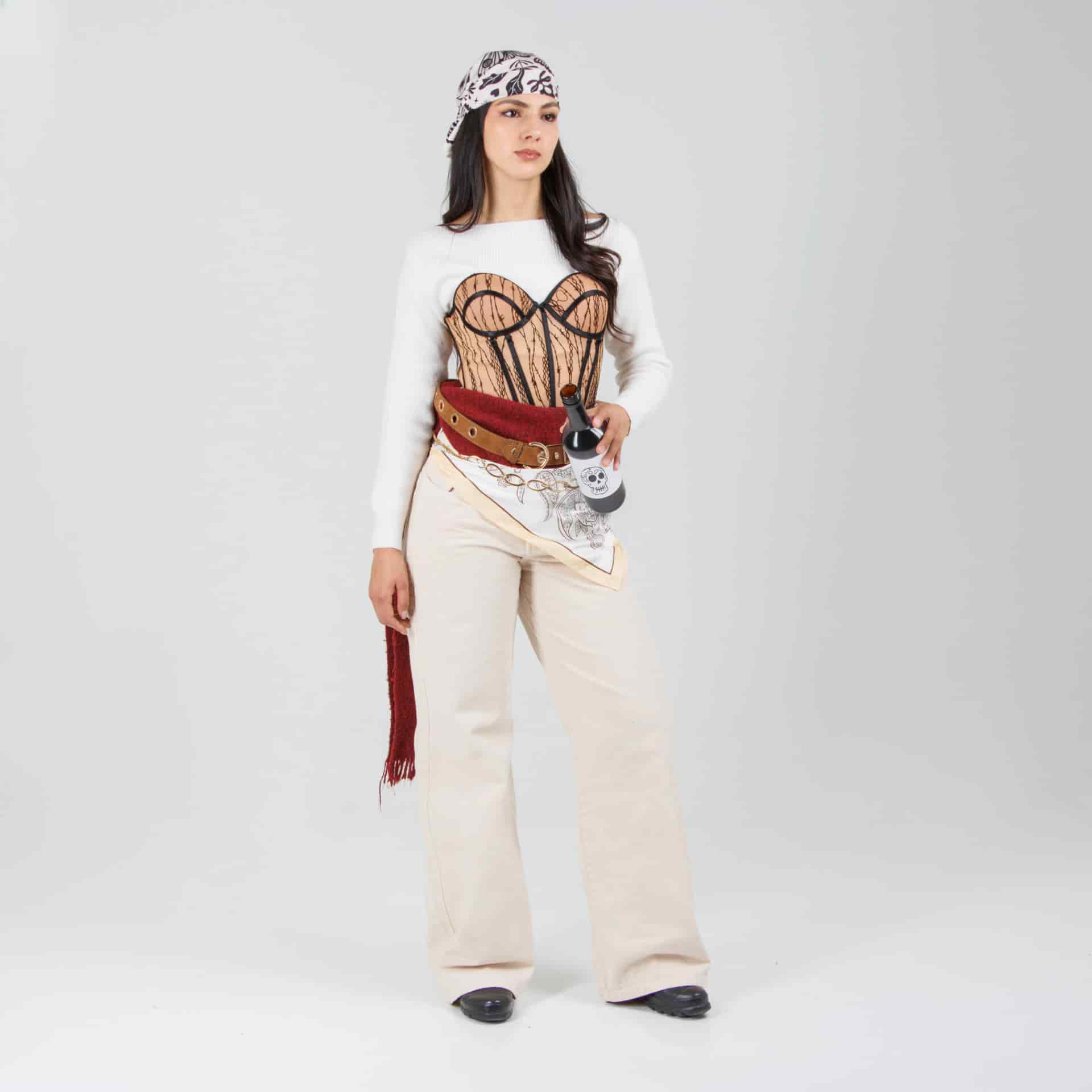 Jean Axspen Wide Leg Ax-2749 - miniatura 10