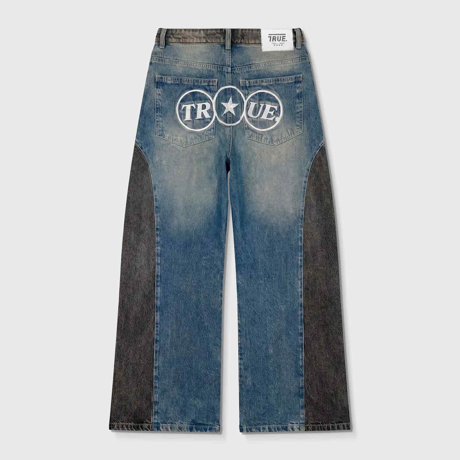 The True Spirit Denim Pants - Light Blue - miniatura 9