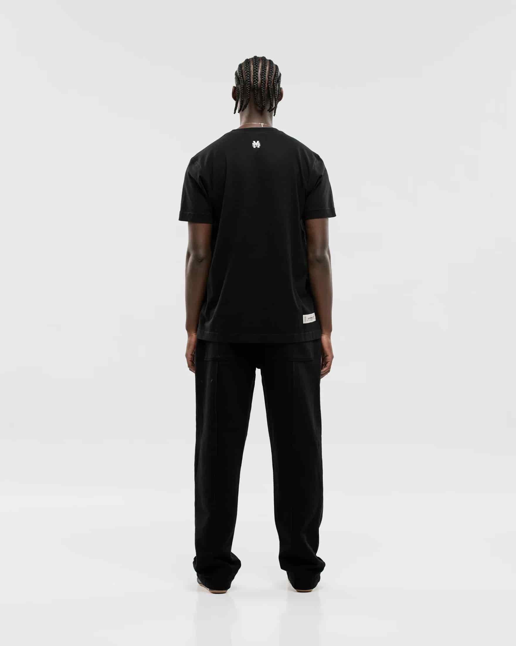 Camiseta Regular Fit Básica V2 - Negro Oscuro - miniatura 8